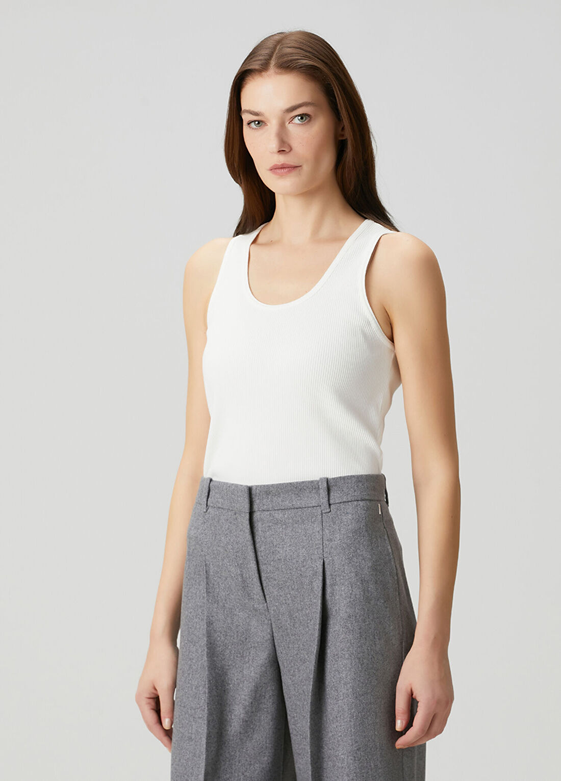 Bottega Veneta Krem Atlet