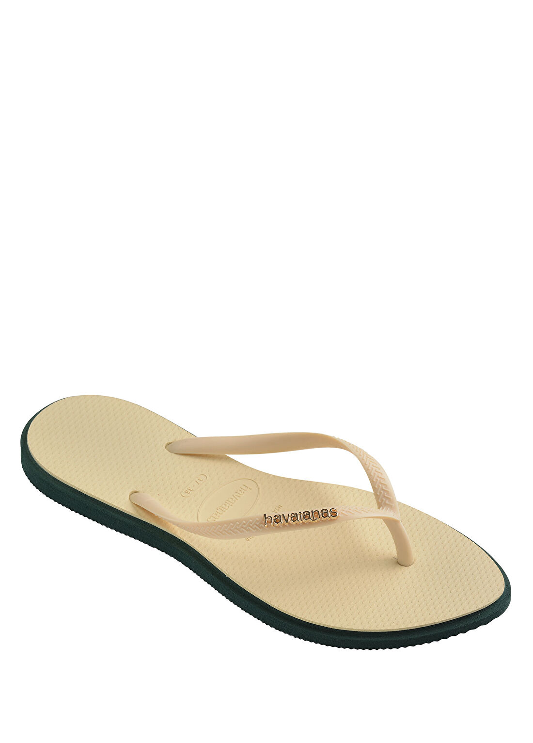 Havaianas Slim Point Bej Kadın Plaj Terliği görsel 2