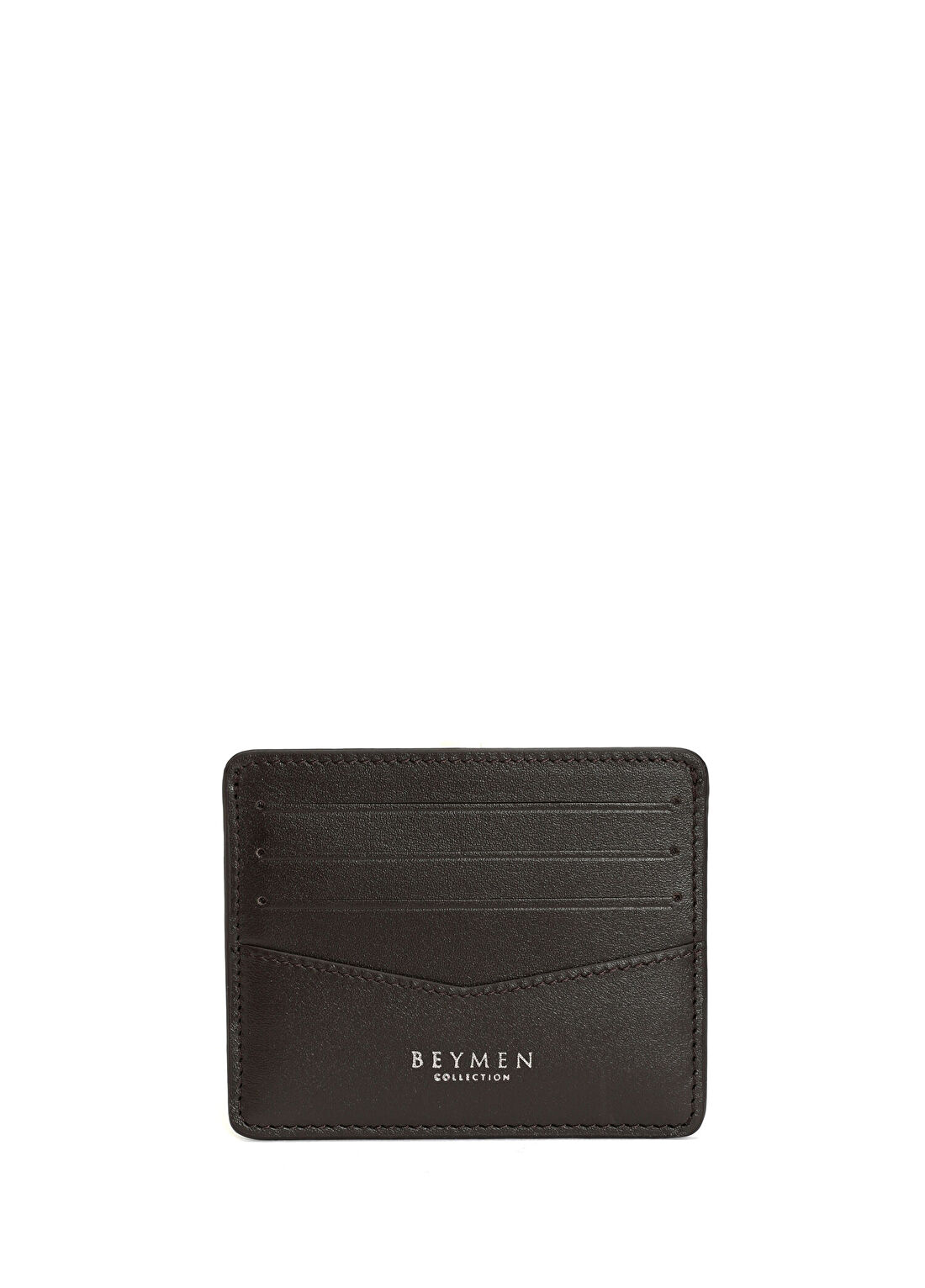 Beymen Collection Kahverengi V Girişli Erkek Deri Kartlık