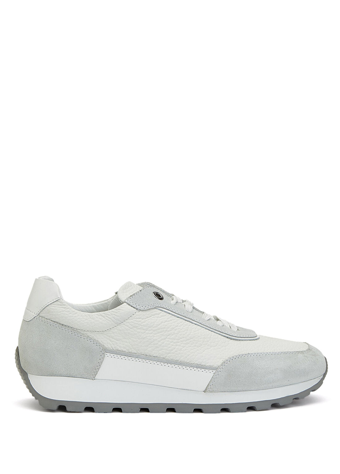 Divarese Beyaz Erkek Deri Sneaker