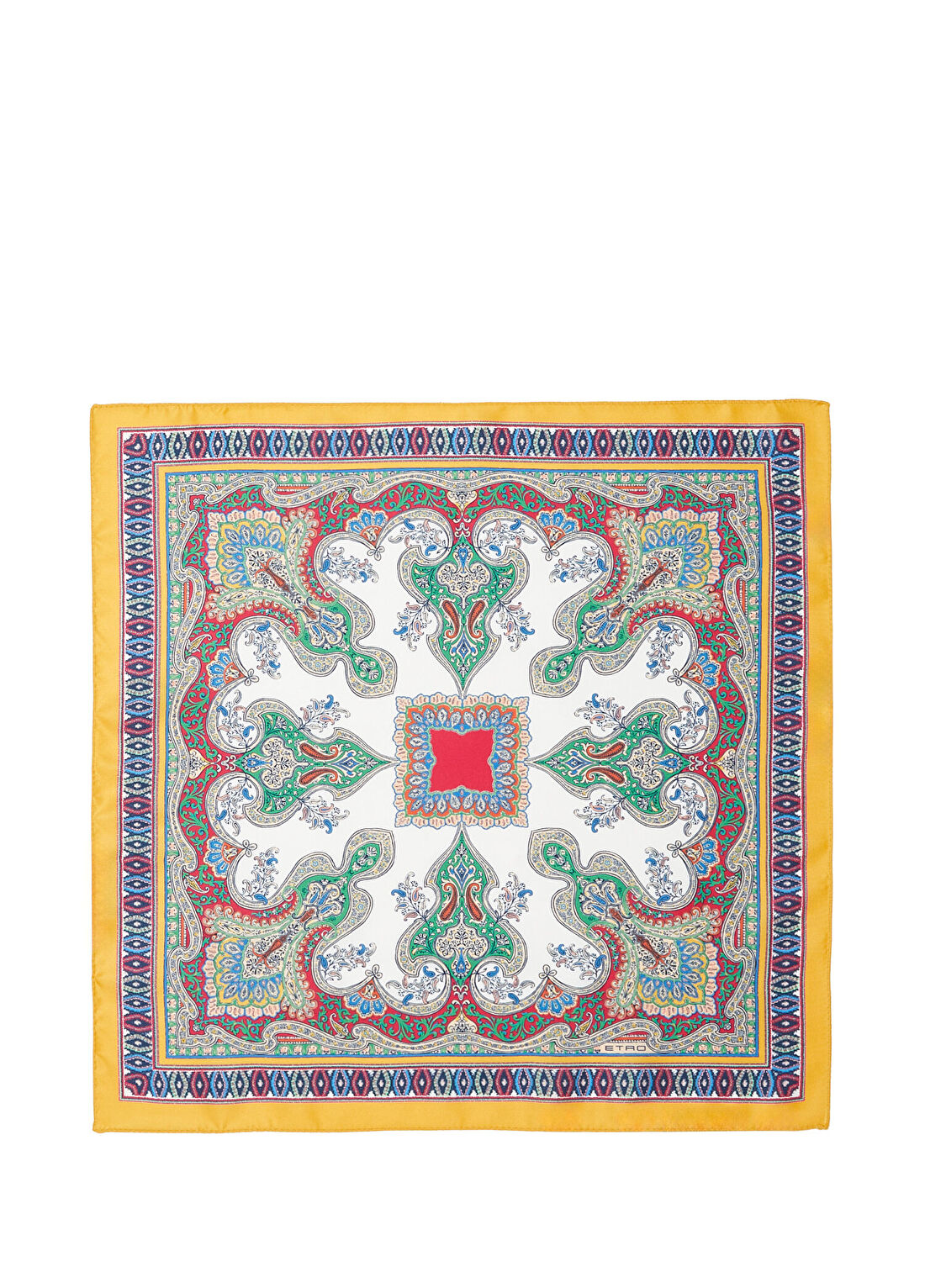 Etro Colorblocked İpek Poşet Mendil