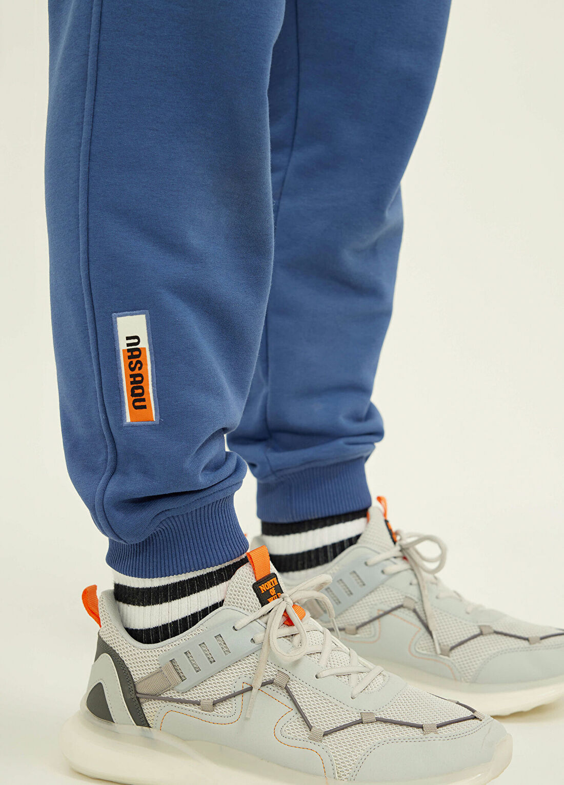 Nasaqu Rebu Jogger İndigo Unisex Eşofman Altı görsel 4