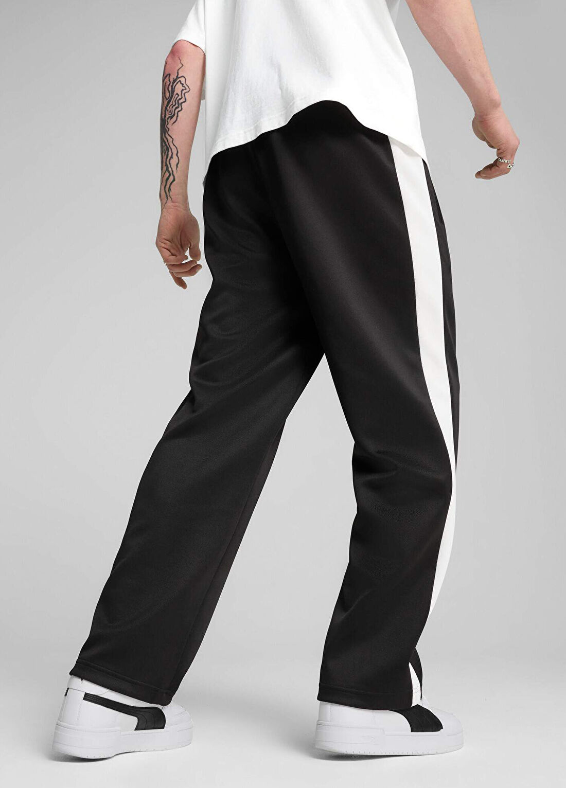 Puma T7 ALWAYS ON Relaxed Black Erkek Eşofman Altı görsel 3