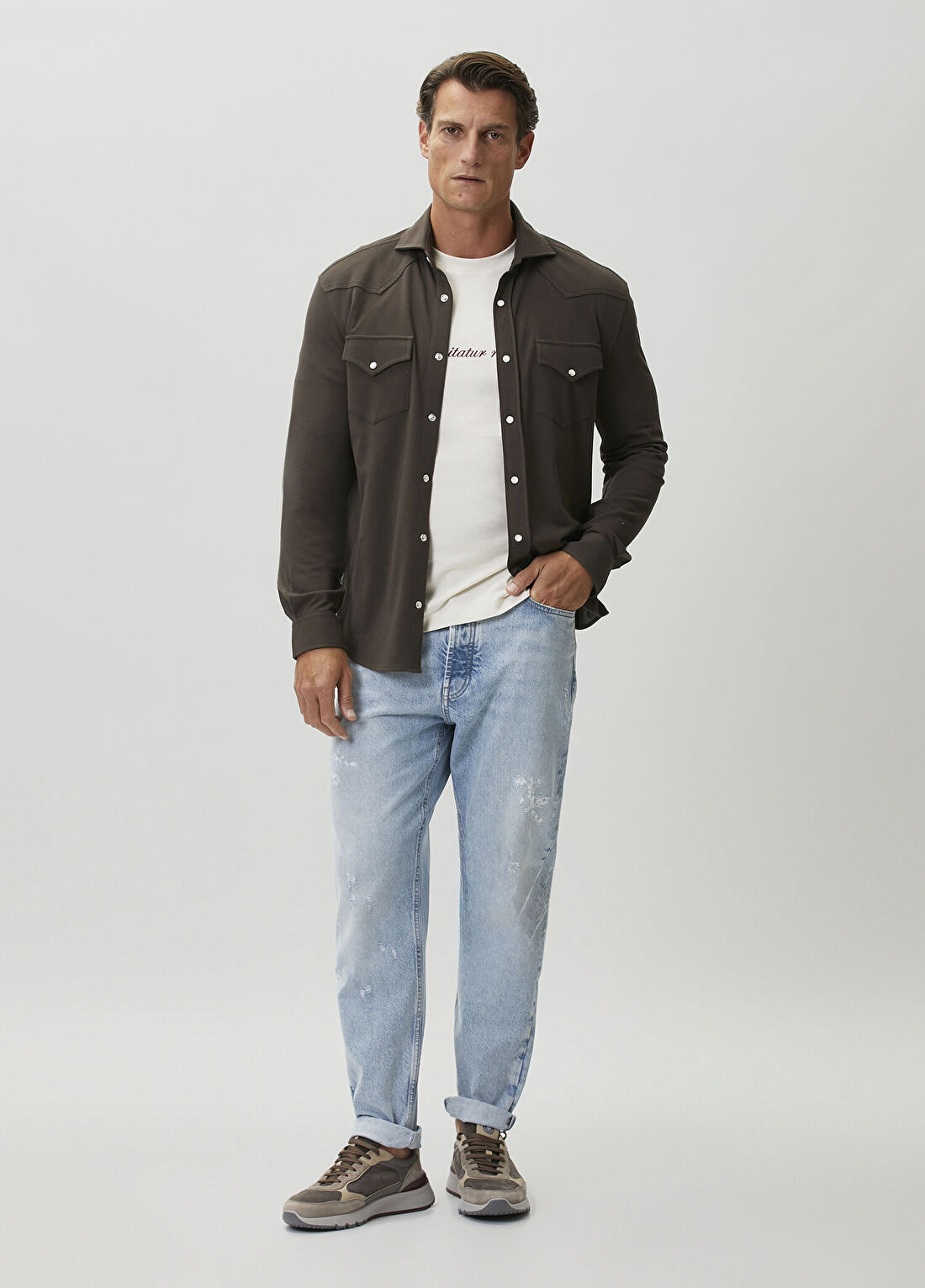 Brunello Cucinelli Mavi Jean Pantolon