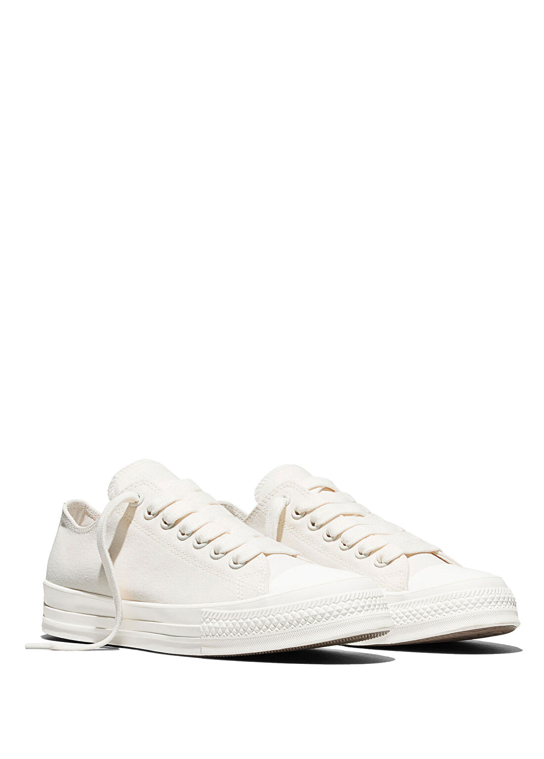 Converse Chuck Taylor Throwback Krem Unisex Sneaker görsel 2