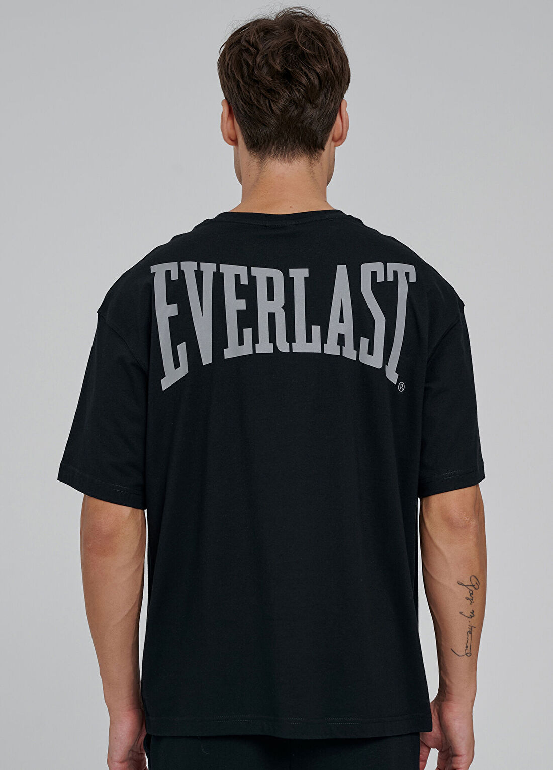 Everlast Ever Classics 2.0 Comfort Siyah Kısa Kollu Erkek T-Shirt görsel 4