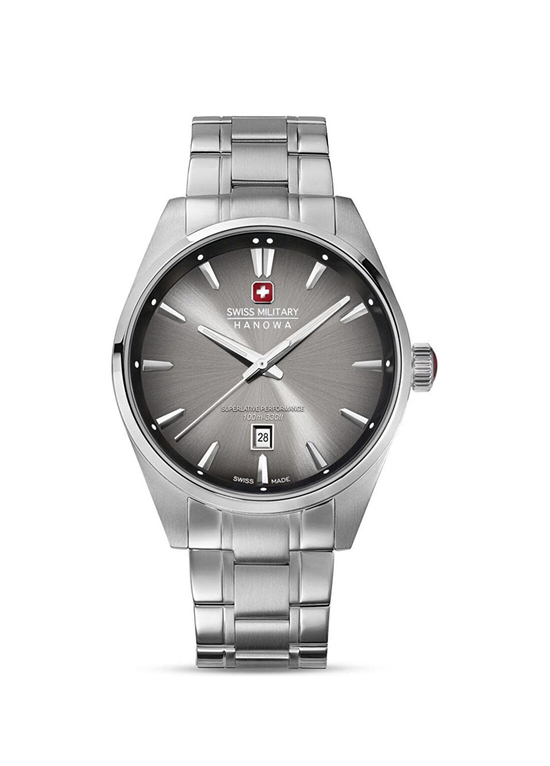 Swiss Military Thunderbolt Hanowa SMWGH0007901 Gri Çelik Erkek Kol Saati