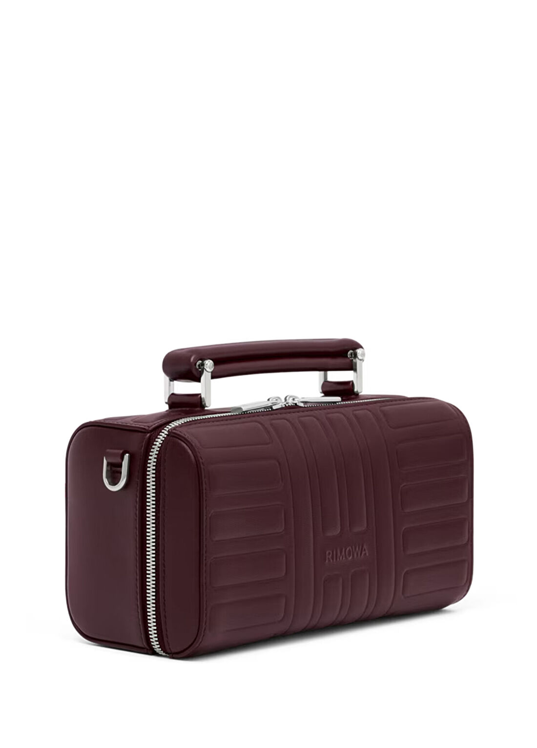 RIMOWA Groove Small Bordo Unisex Deri Çanta görsel 2