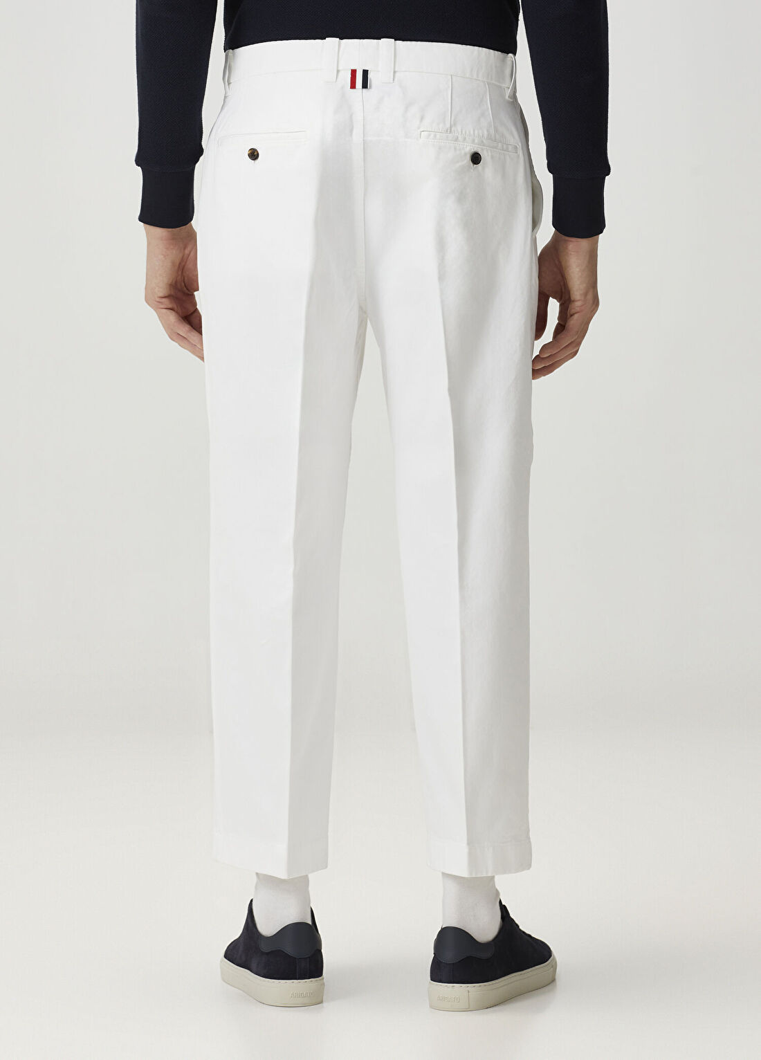 Thom Browne Beyaz Pantolon görsel 3