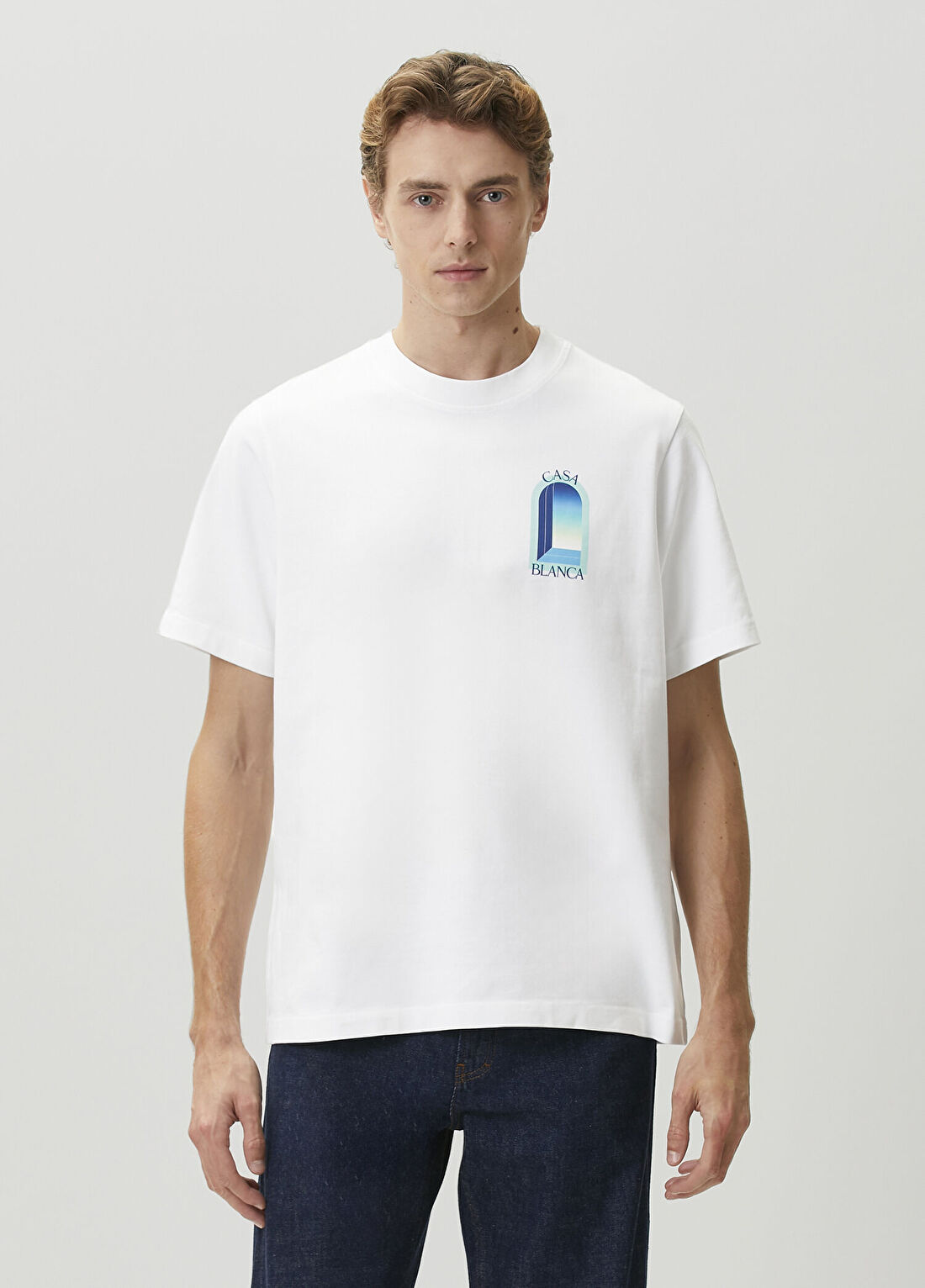 Casablanca Beyaz T-shirt