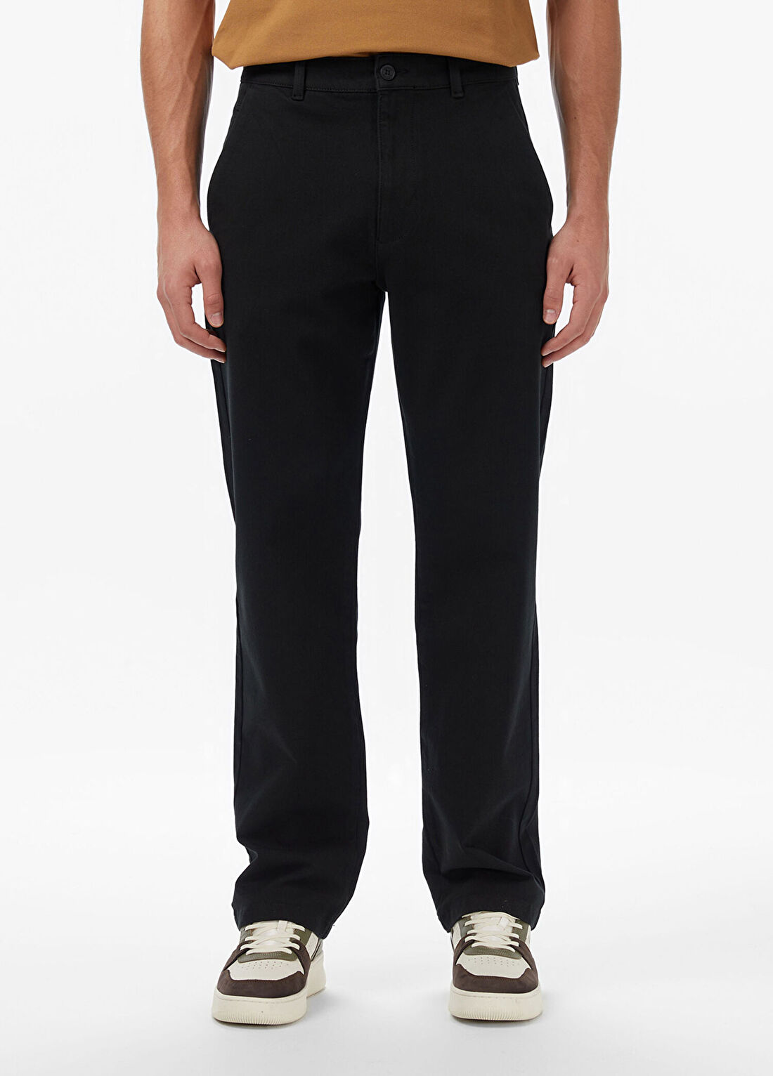 Lacoste Siyah Slim Fit Erkek Pantolon görsel 2
