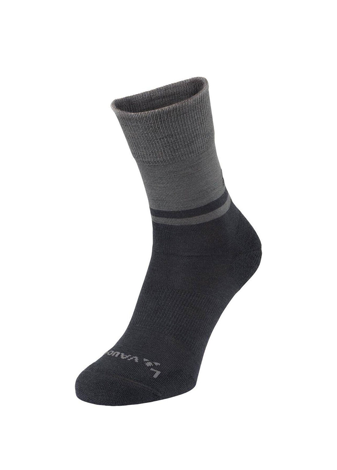 Vaude All Year Wool Gri Yün Erkek Bisiklet Çorabı 43152