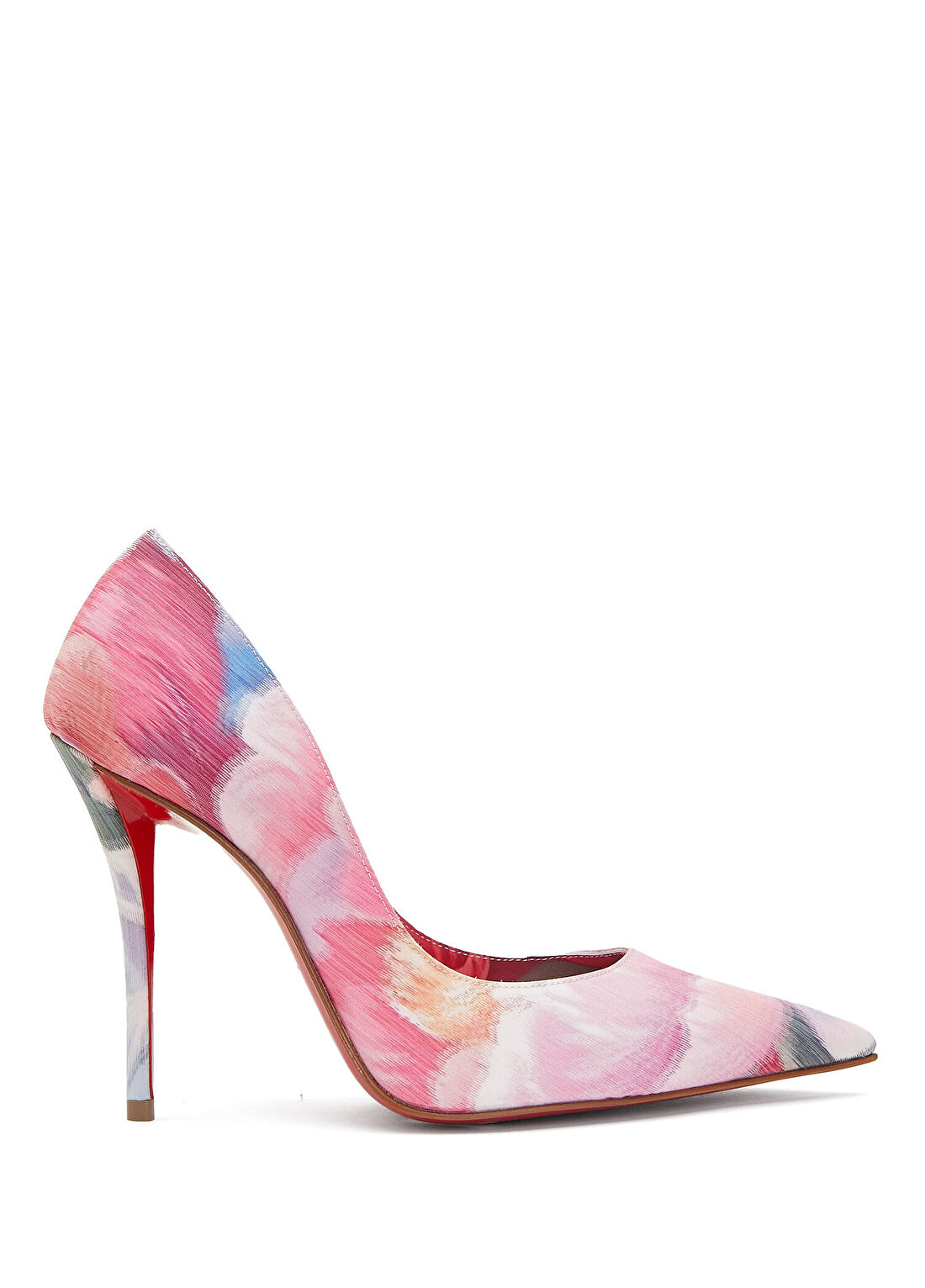 Christian Louboutin Miss Z Çok Renkli Desenli Stiletto