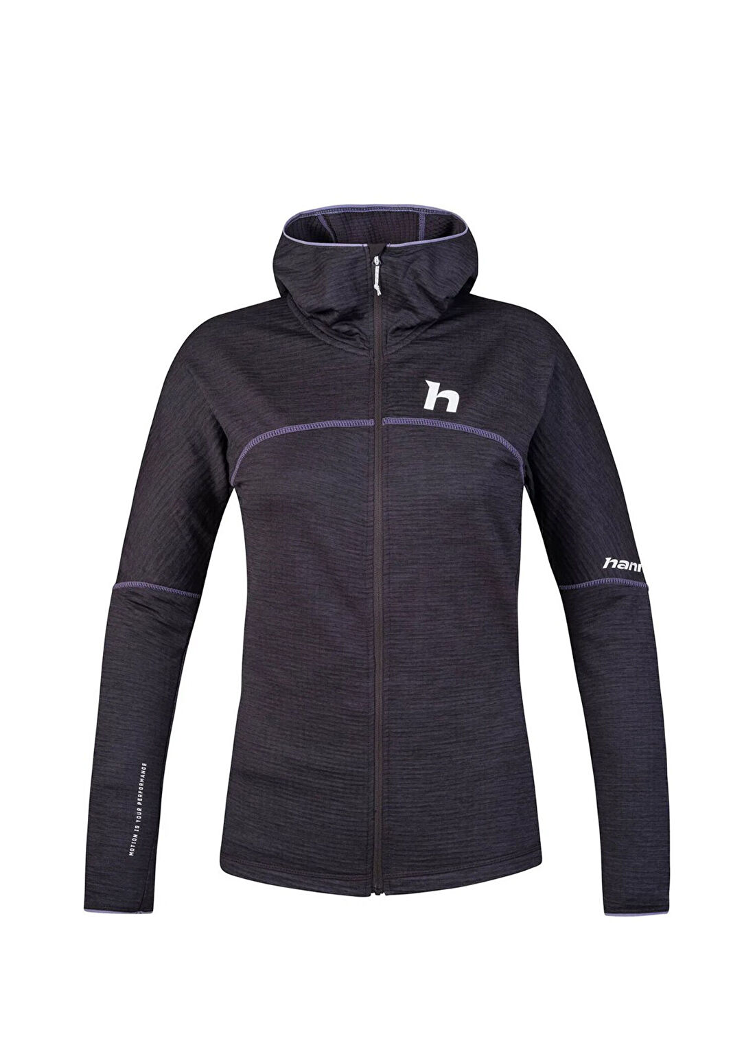 Hannah Meda Hoody Anthracite Mel Kadın Spor Sweatshirt