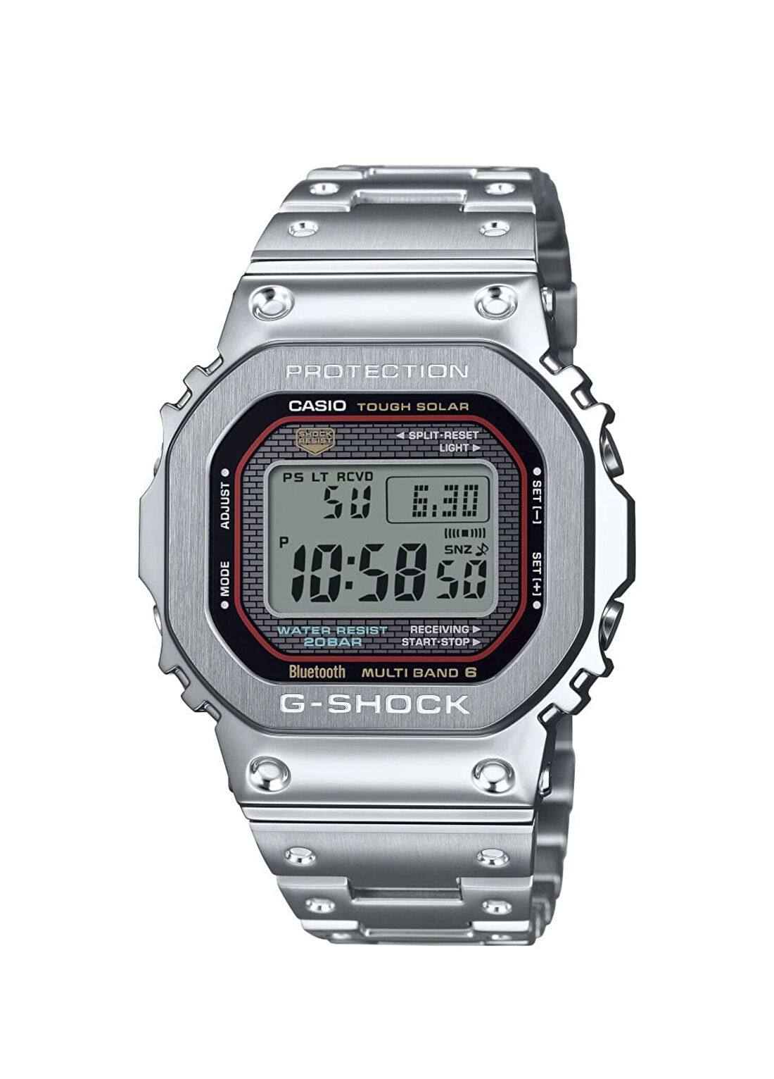 Casio G-Shock GMW-B5000D-1CDR Gri Çelik Erkek Kol Saati