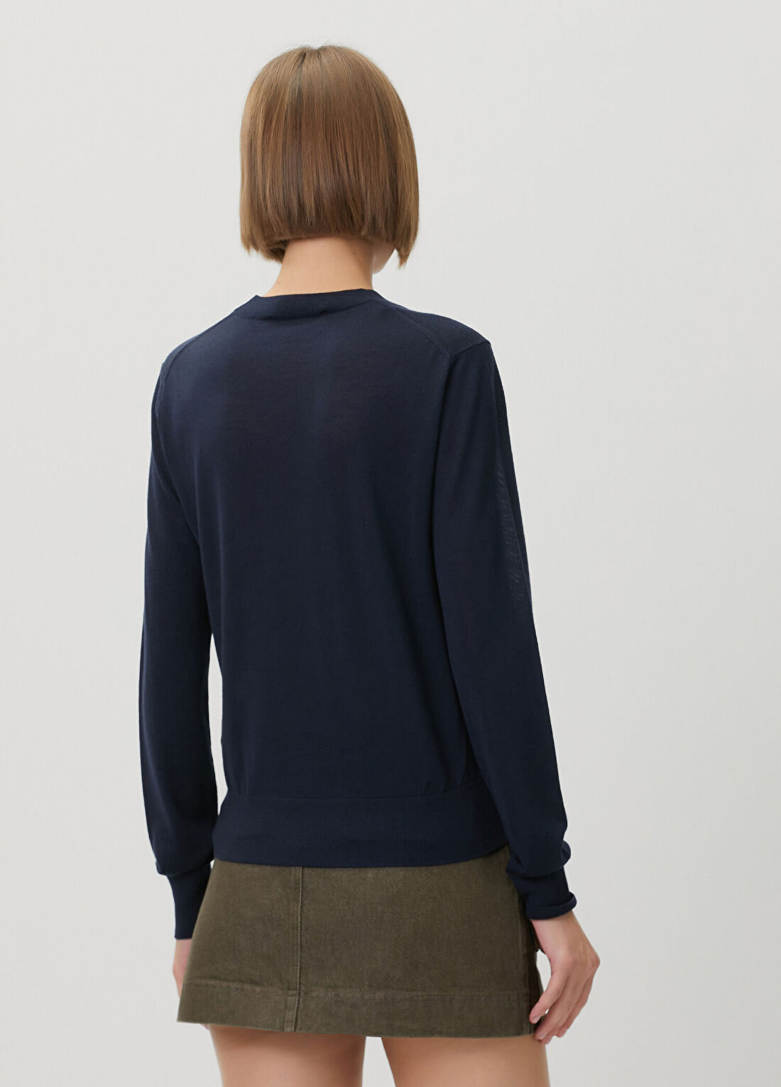 Dsquared2 Lacivert Yün Triko görsel 4