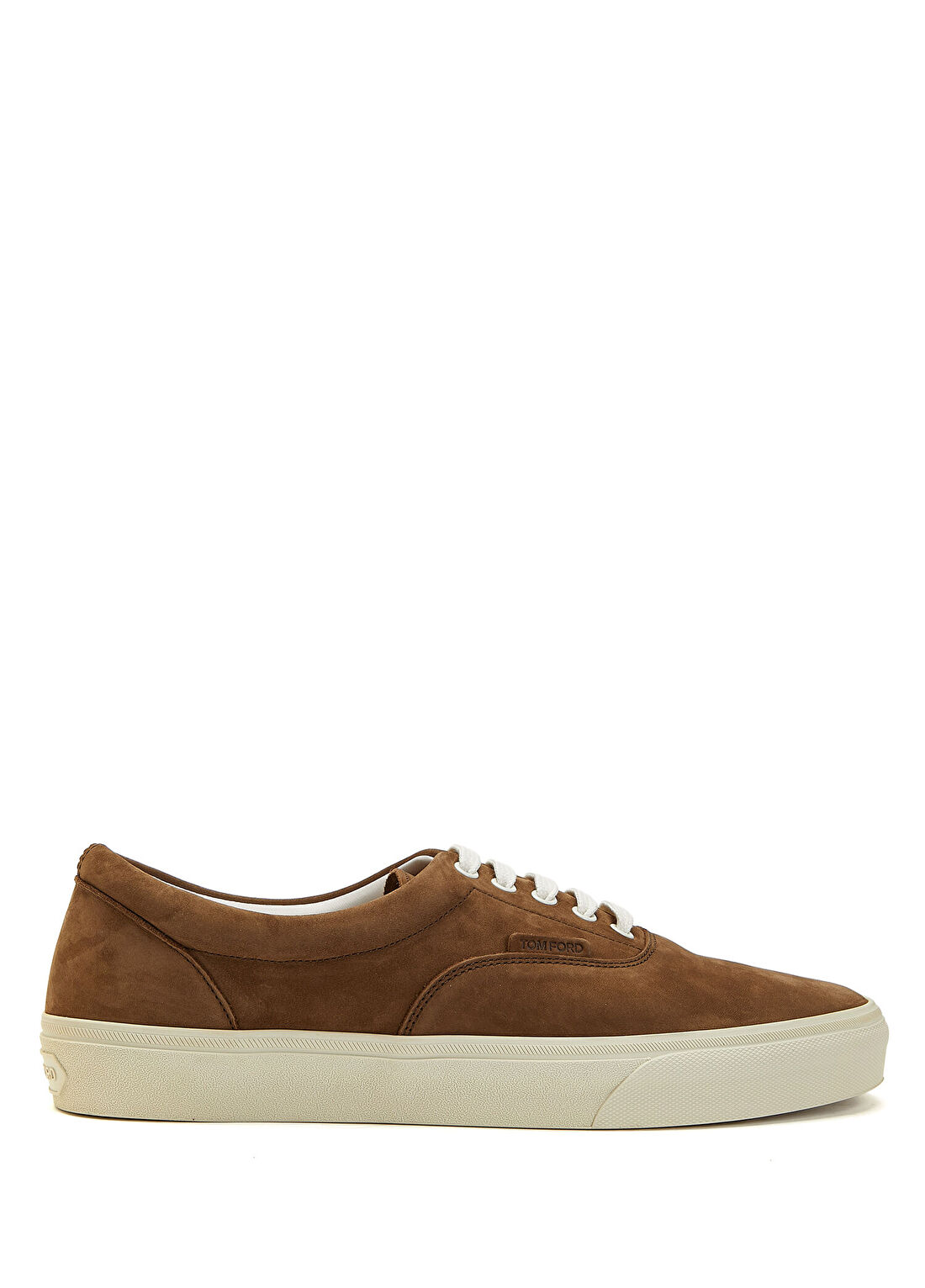 Tom Ford Kahverengi Erkek Deri Sneaker