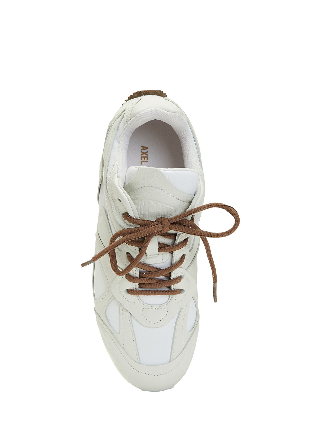 Axel Arigato Kahve Beyaz Kadın Deri Sneaker görsel 4
