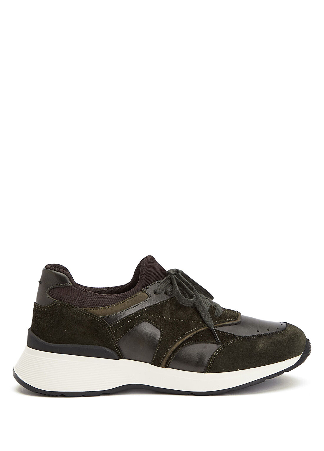 Network Haki Süet Garnili Erkek Sneaker