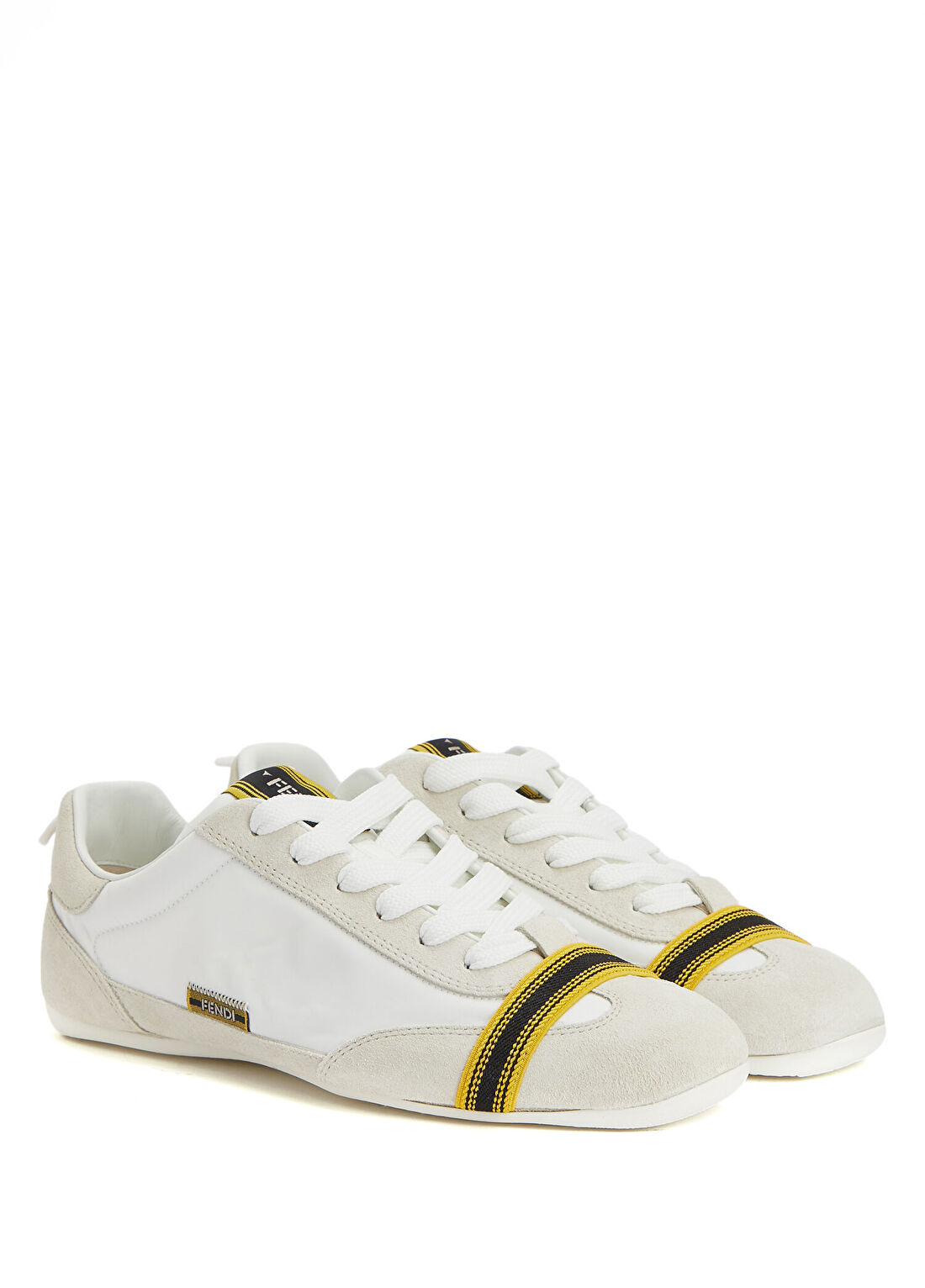 Fendi Wrap Beyaz Kadın Deri Sneaker görsel 2