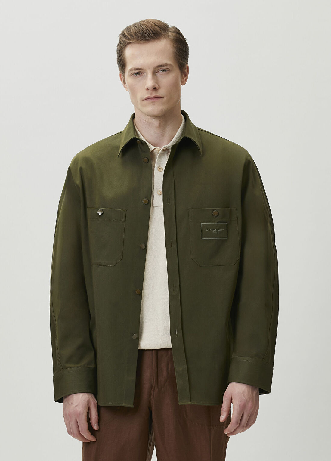 Givenchy Haki Dış Gömlek