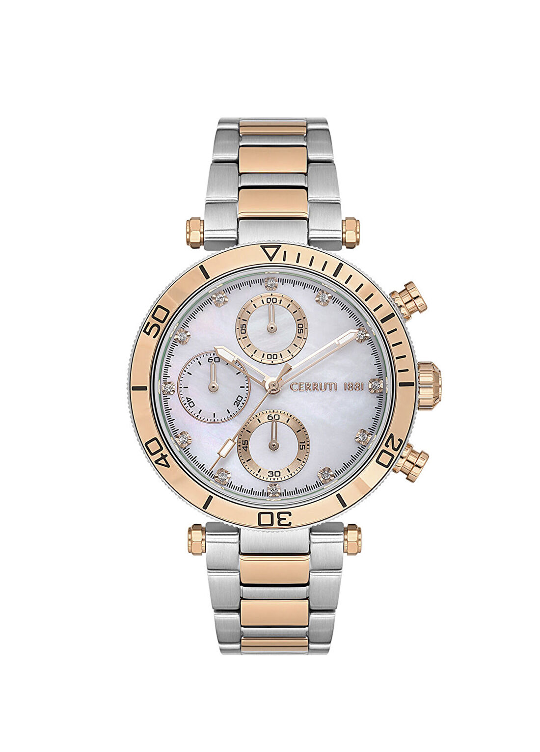 Cerruti 1881 CIWLI0049906 Rose Gold Metalik Gri Çelik Kadın Kol Saati
