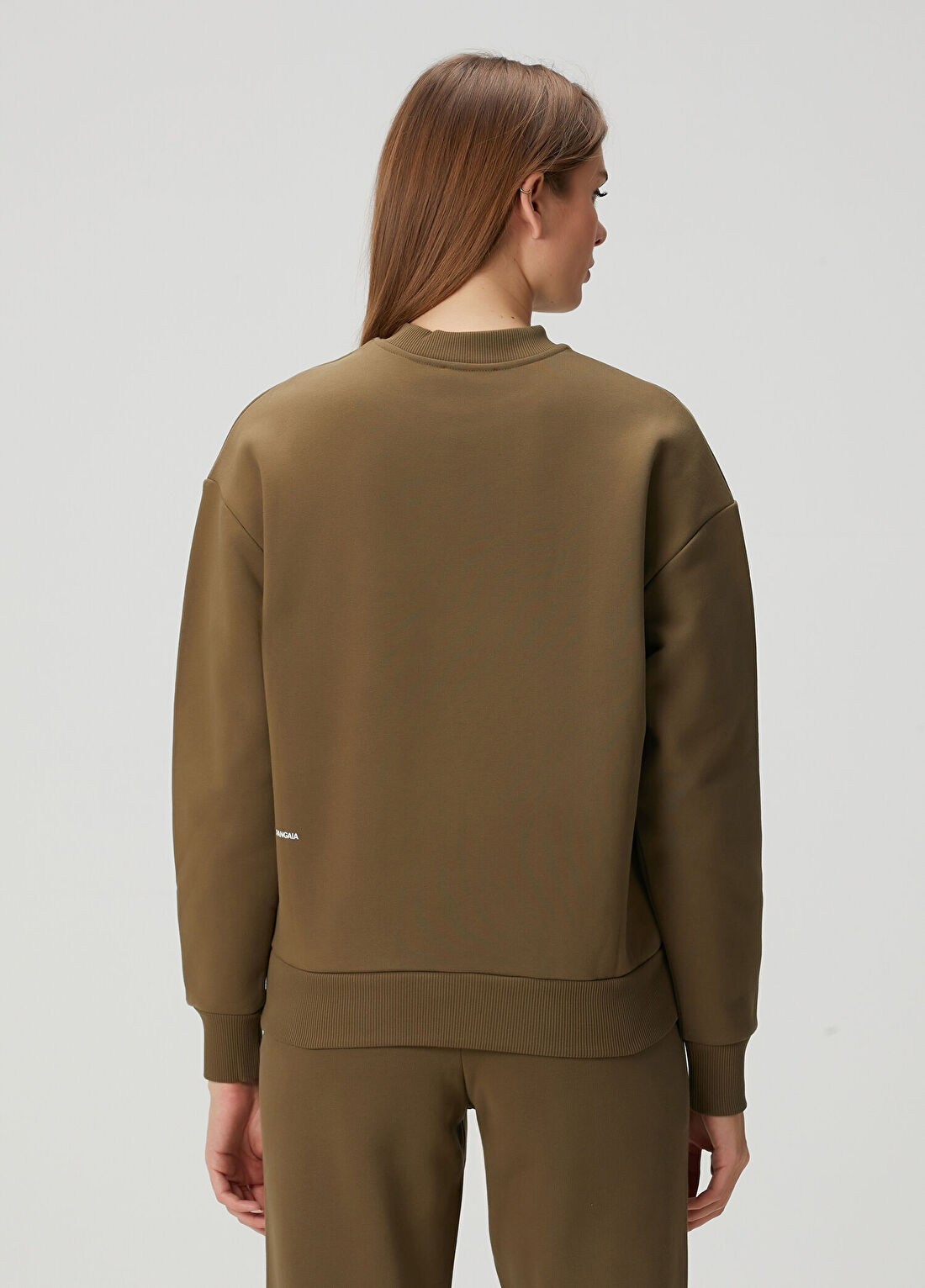 Pangaia Haki Sweatshirt görsel 4