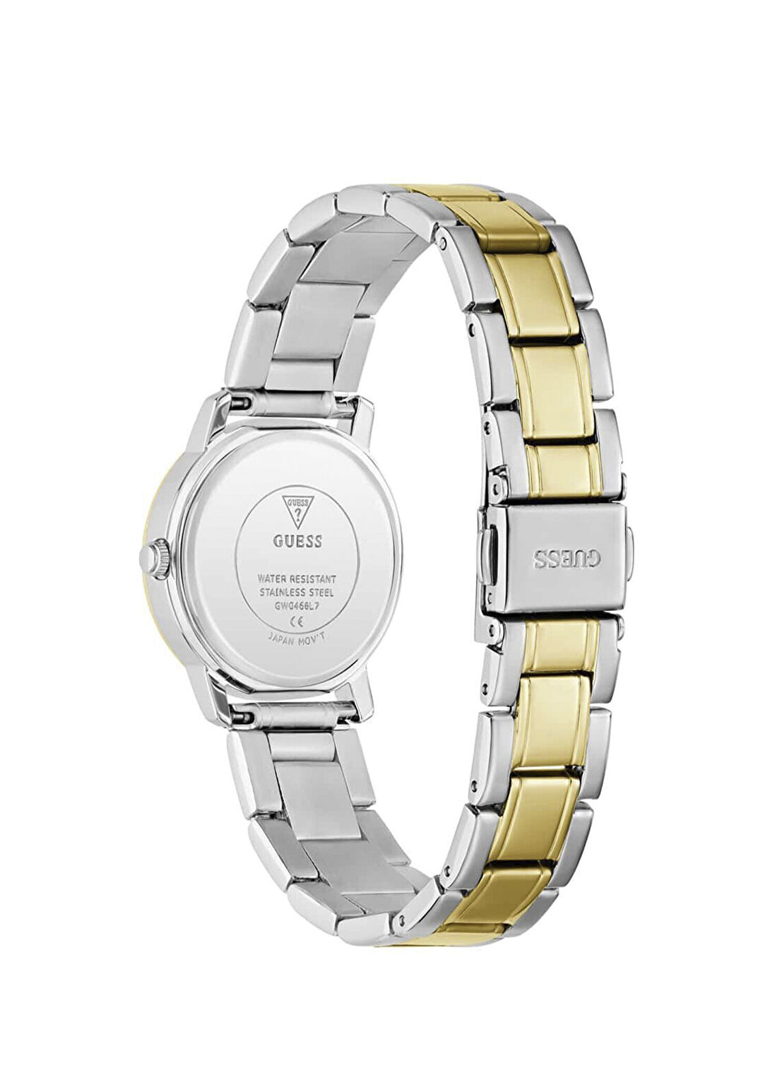 Guess GUGW0468L7 Melody Altın Rengi Metalik Gri Çelik Kadın Kol Saati görsel 3