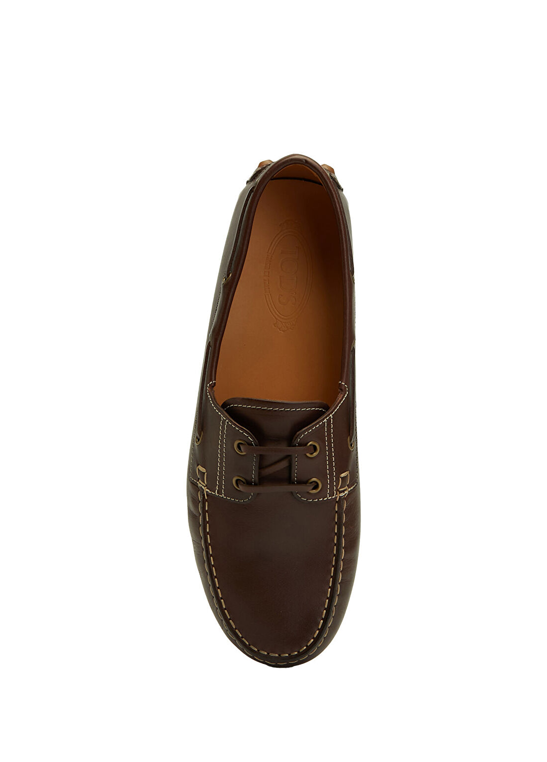 Tod's Gommino Bubble Kahverengi Erkek Deri Driver görsel 4