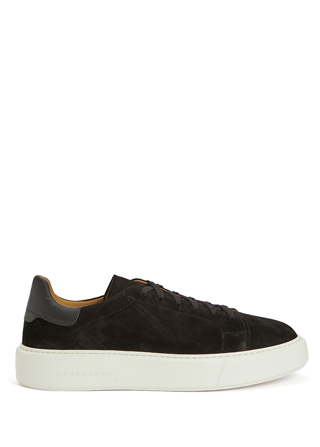 Henderson Siyah Erkek Deri Sneaker