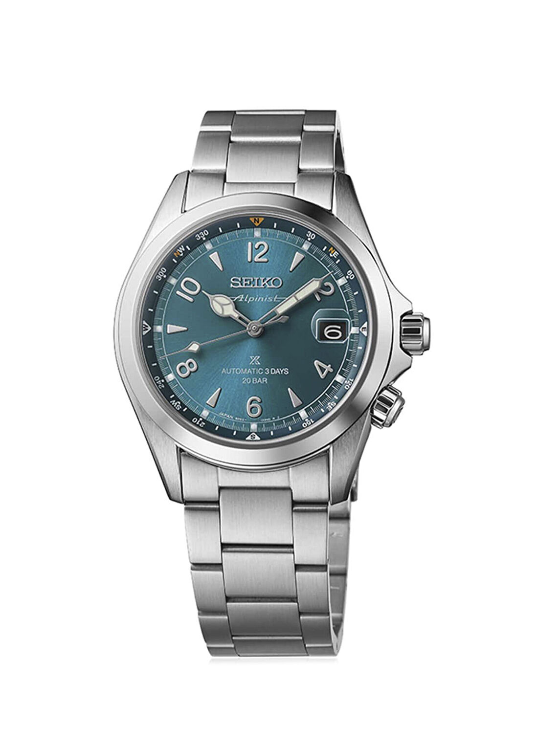 Seiko SEIPB503J Metalik Gri Çelik Erkek Kol Saati