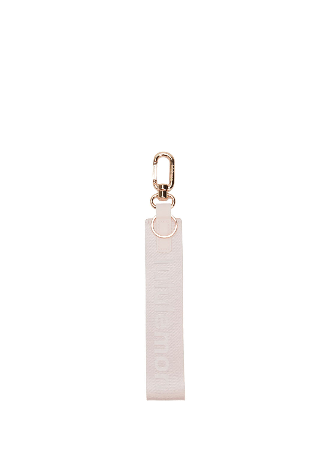 lululemon Never Lost Pembe Anahtarlık