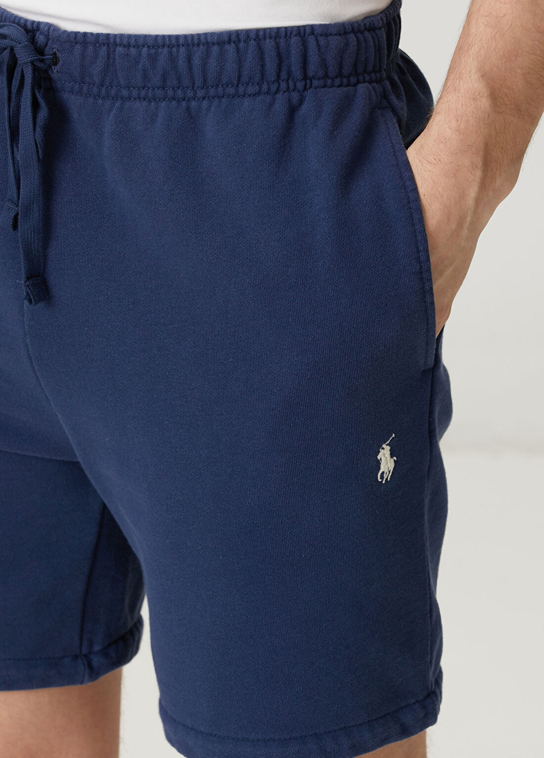 Polo Ralph Lauren Lacivert Beli Kordonlu Şort görsel 4