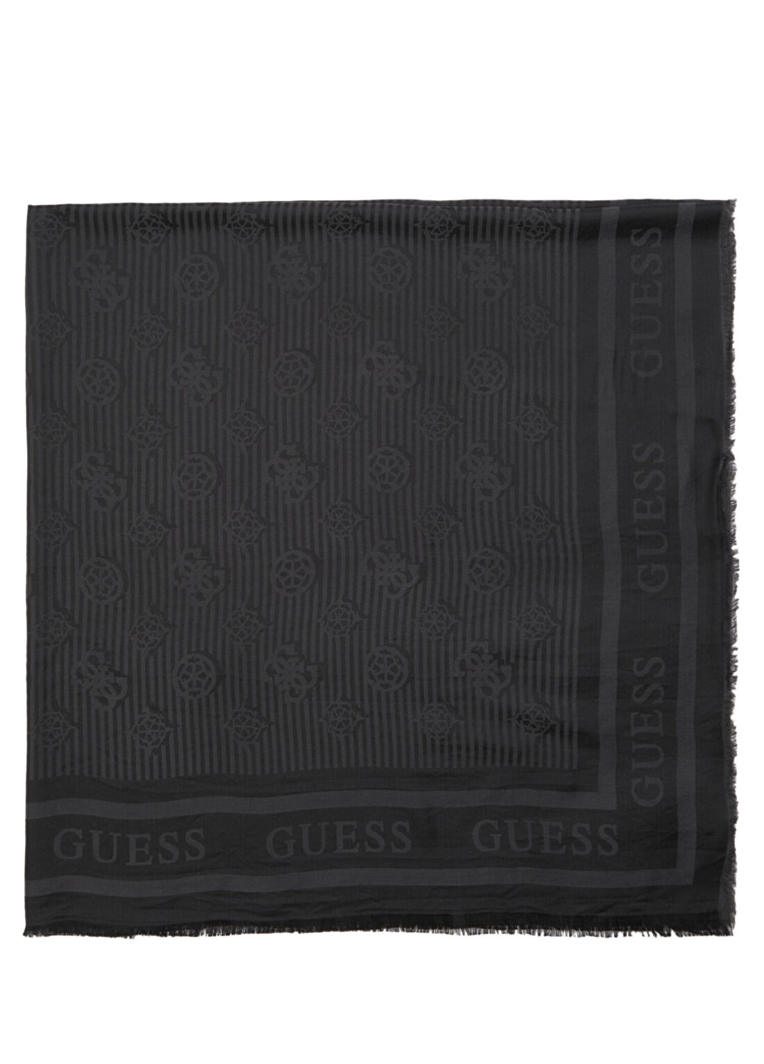 Guess Ella Siyah Eşarp