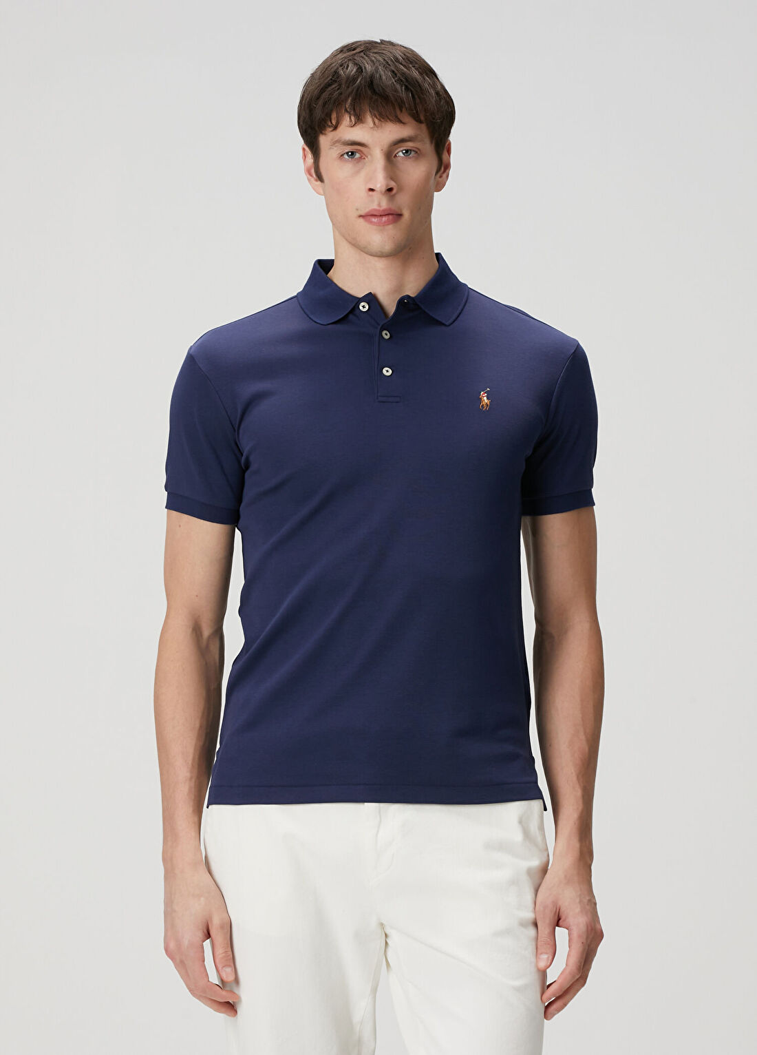 Polo Ralph Lauren Slim Fit Lacivert Polo Yaka T-shirt