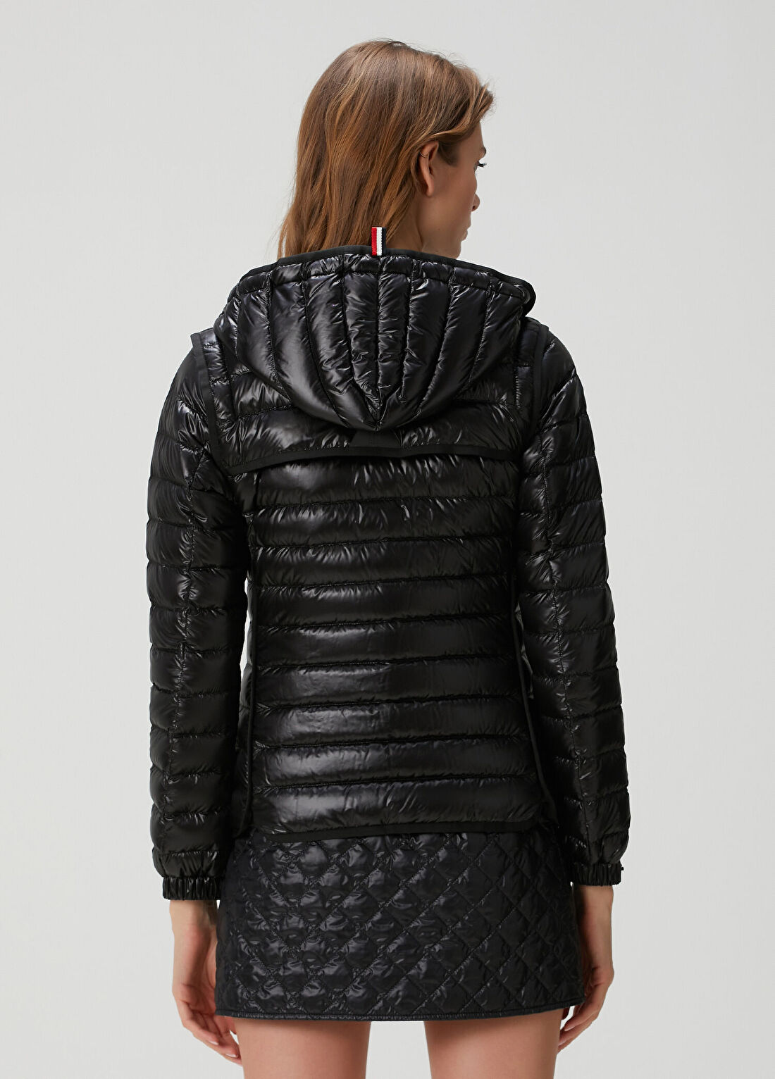 Moncler Grenoble Day Namic Siyah Kapüşonlu Ceket görsel 4