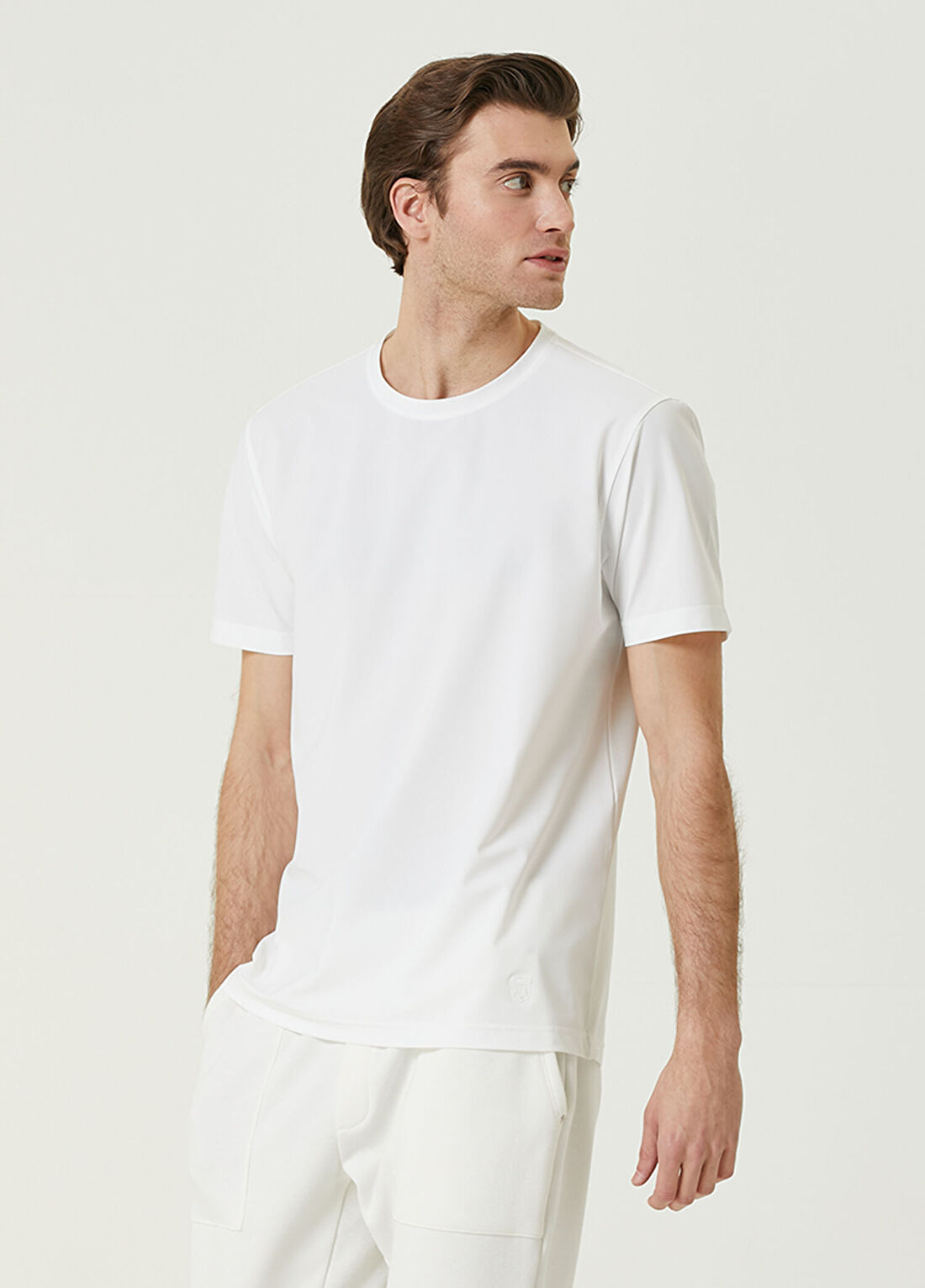 Corneliani Beyaz Basic T-shirt