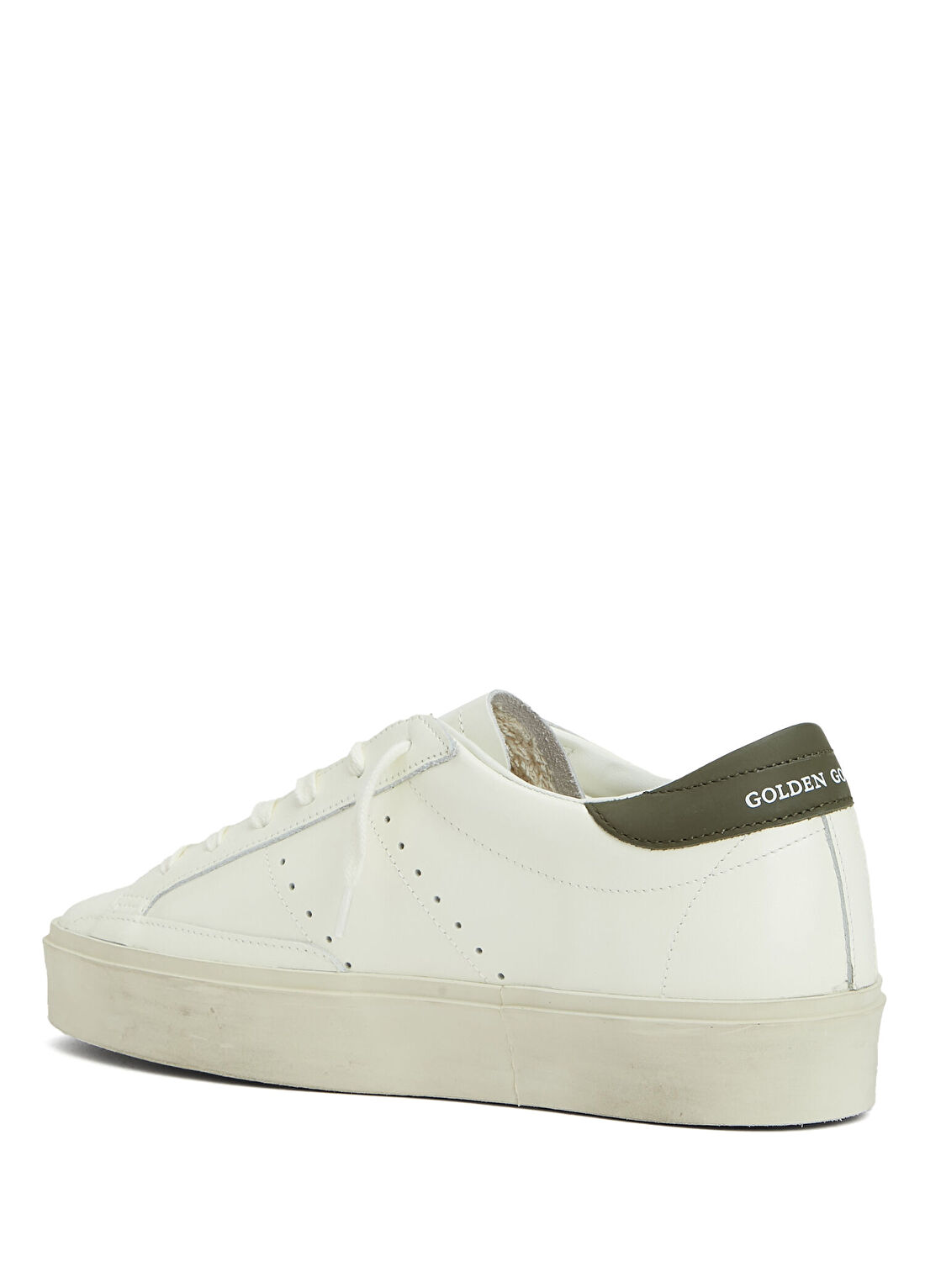 Golden Goose Hı Star Beyaz Kadın Deri Sneaker görsel 3