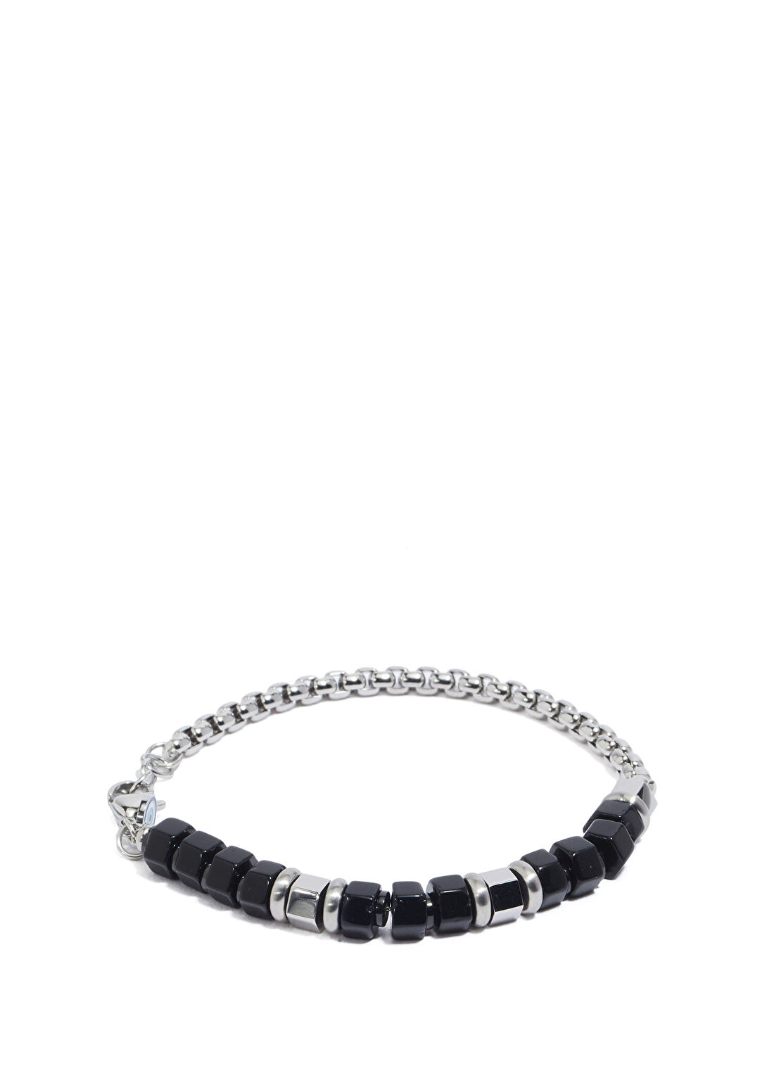 Beymen Collection Siyah Doğal Taşlı Erkek Bileklik