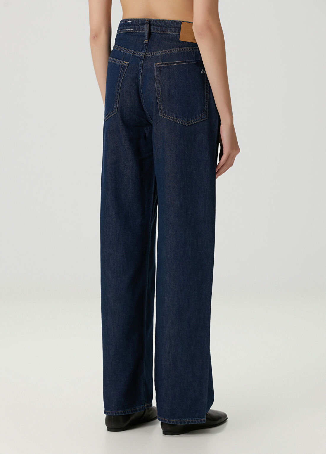 Rag&Bone Logan Koyu Mavi Jean Pantolon görsel 4