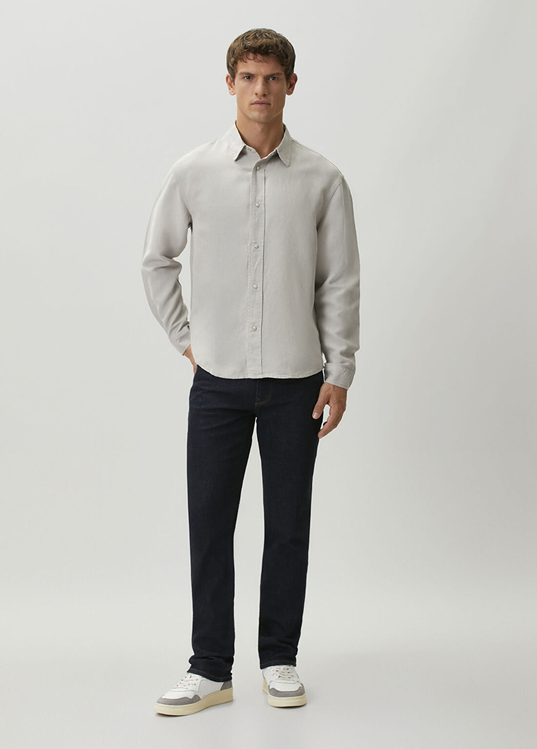 Frame Denim Modern Straight Lacivert Jean Pantolon