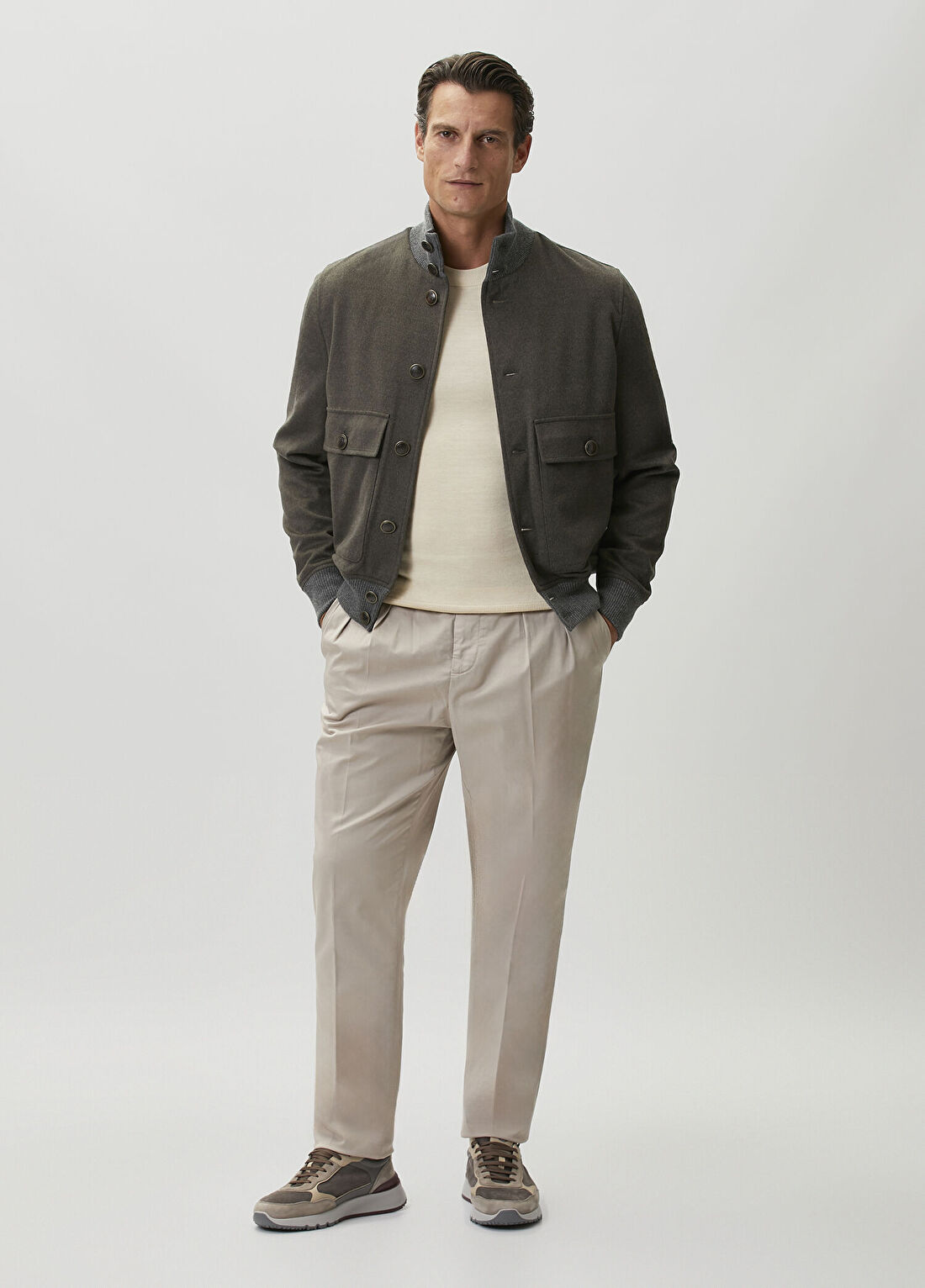 Brunello Cucinelli Bej Pantolon