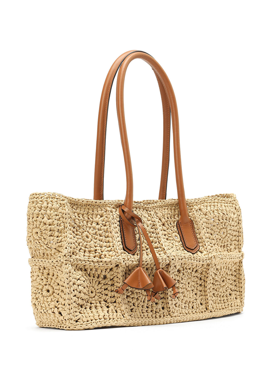 Beymen Naturel Bambu Plaj Çantası görsel 3