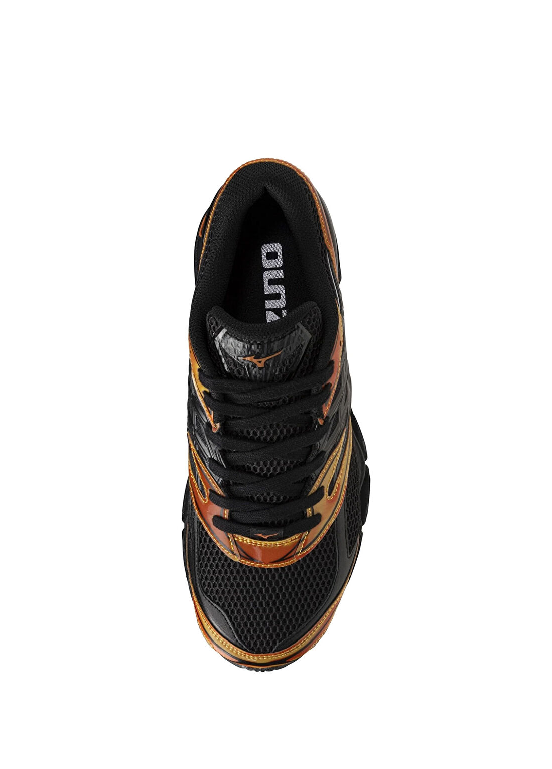 Mizuno Wave Prophecy LS Siyah Turuncu Erkek Sneaker görsel 4