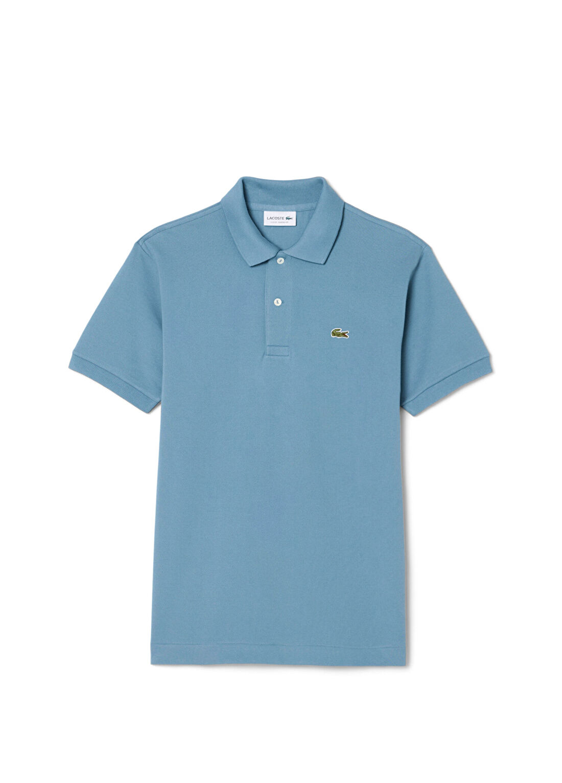 Lacoste L.12.12 Mavi Classic Fit Polo Yaka Kısa Kollu Erkek T-Shirt görsel 4