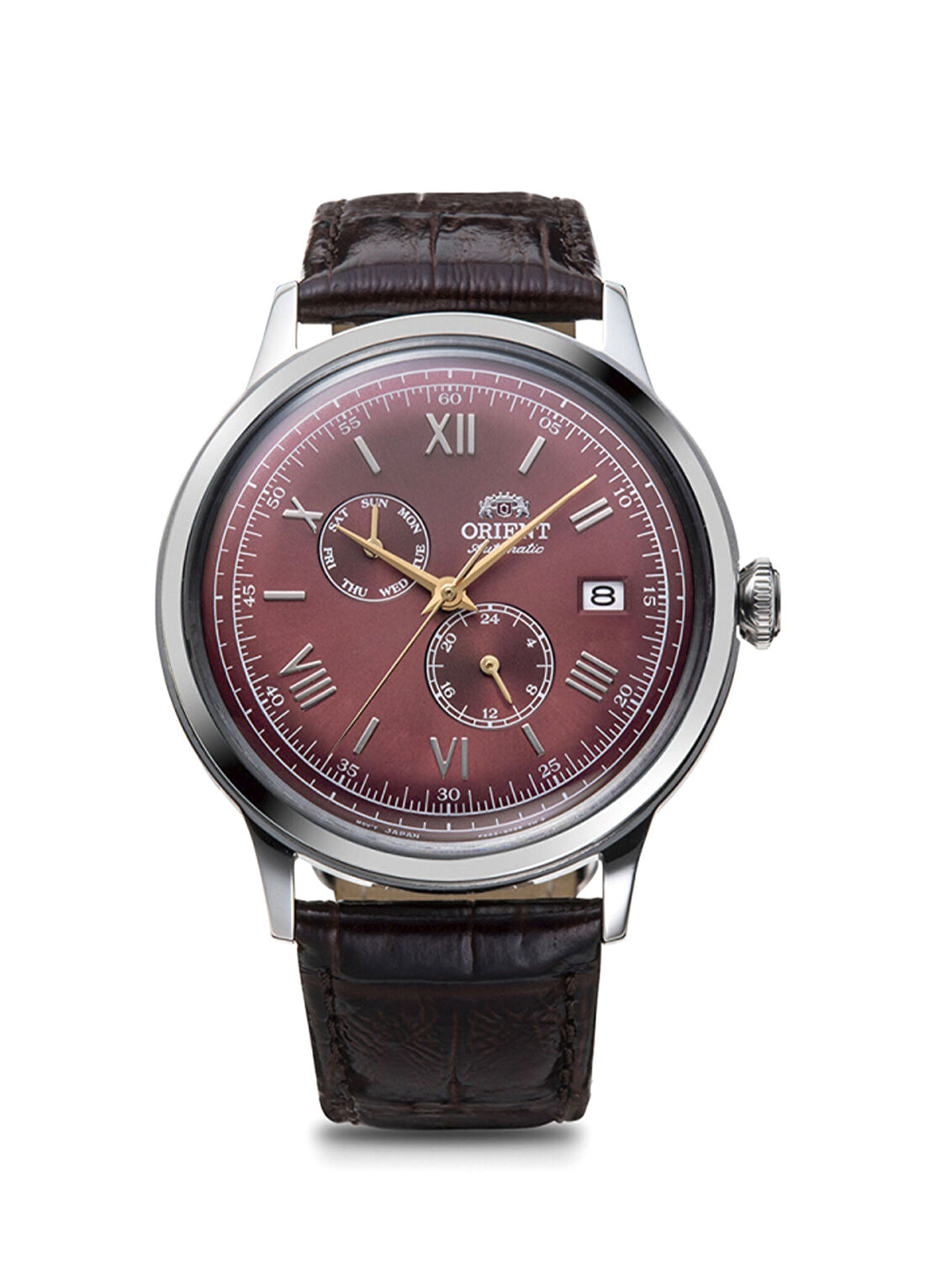 Orient RA-AK0705R30B Kahverengi Deri Erkek Kol Saati