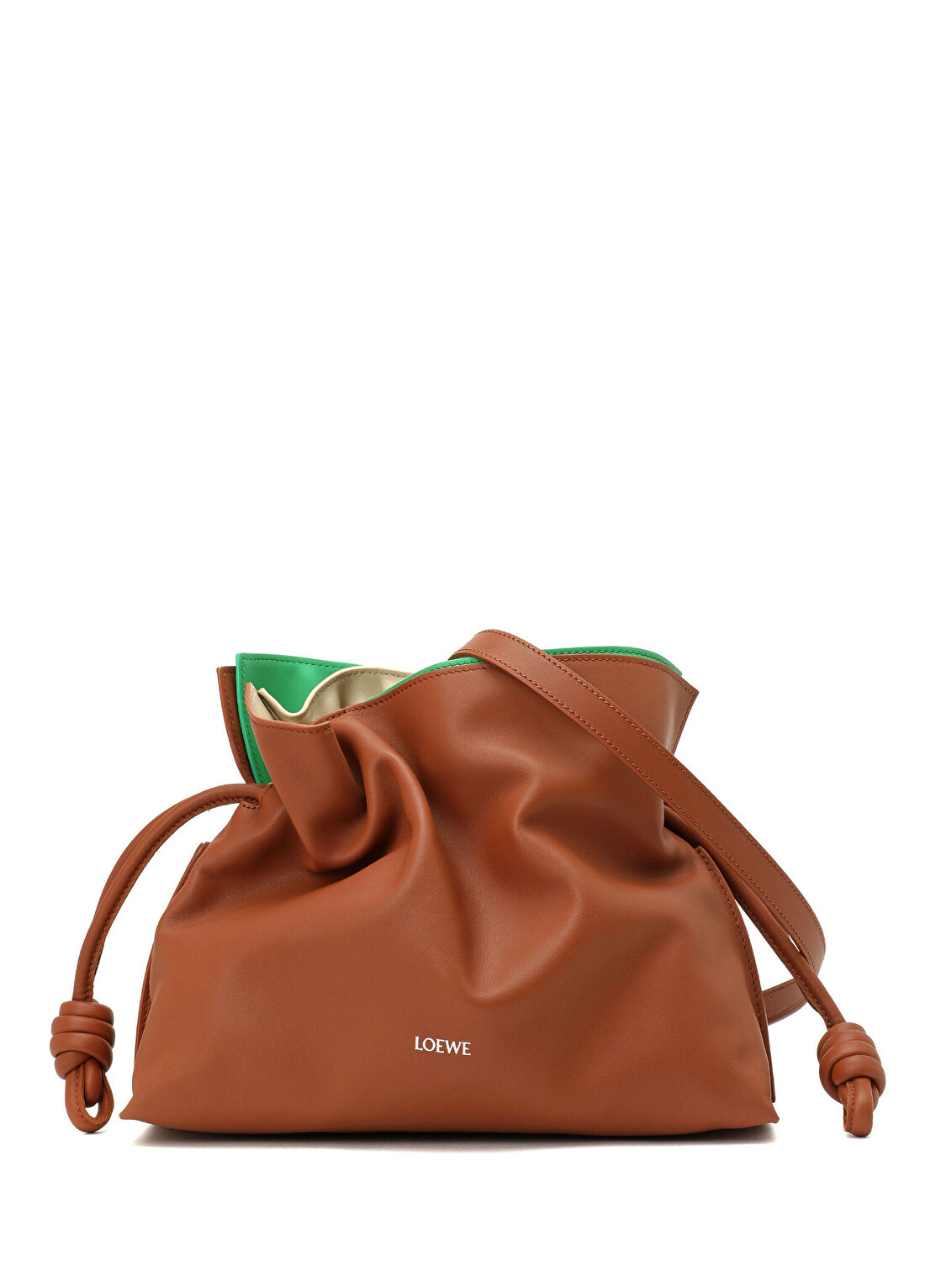 Loewe Flamenco Kahverengi Kadın Deri Çanta