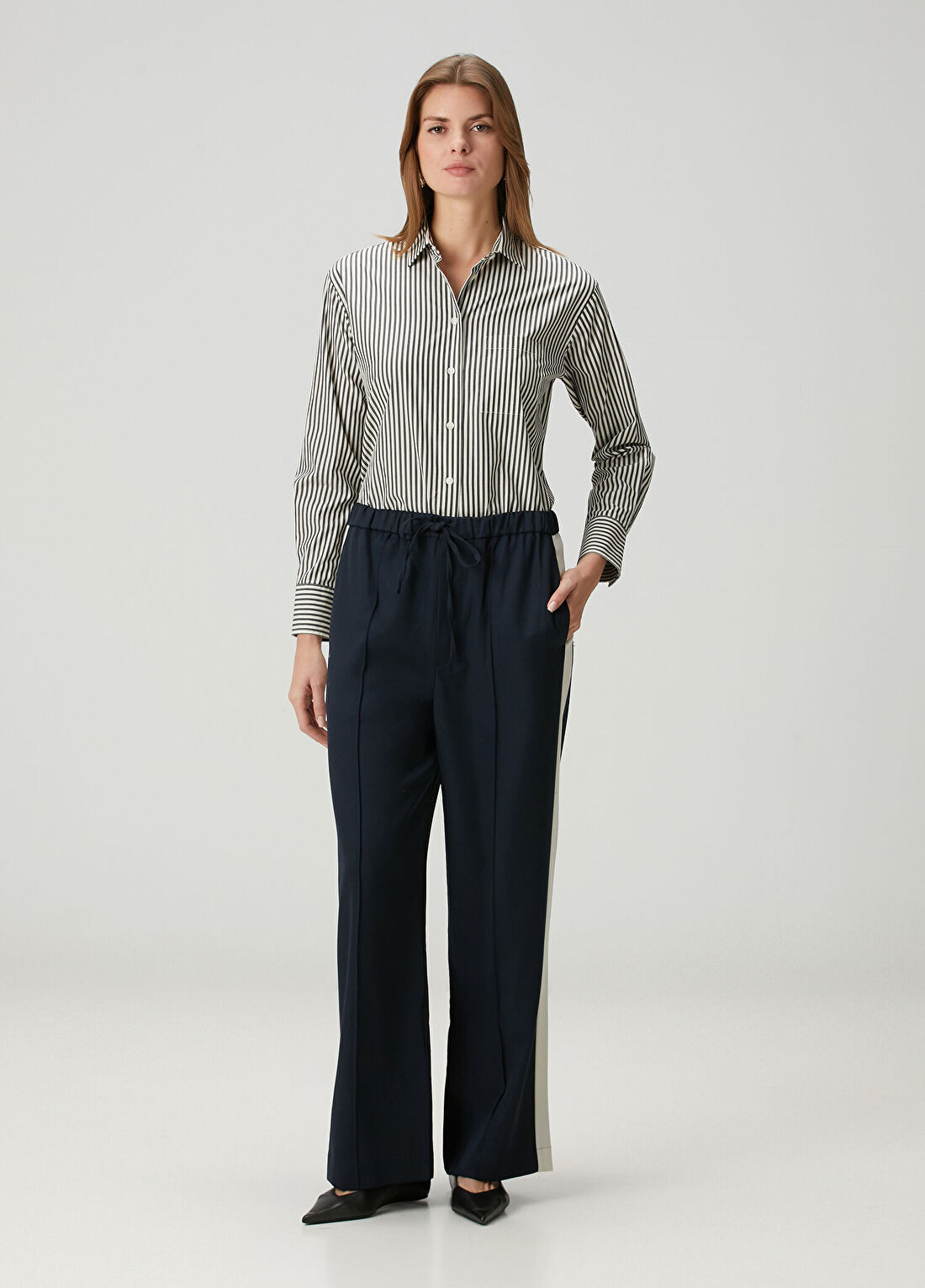 Rag&Bone Siena Siyah Yün Pantolon