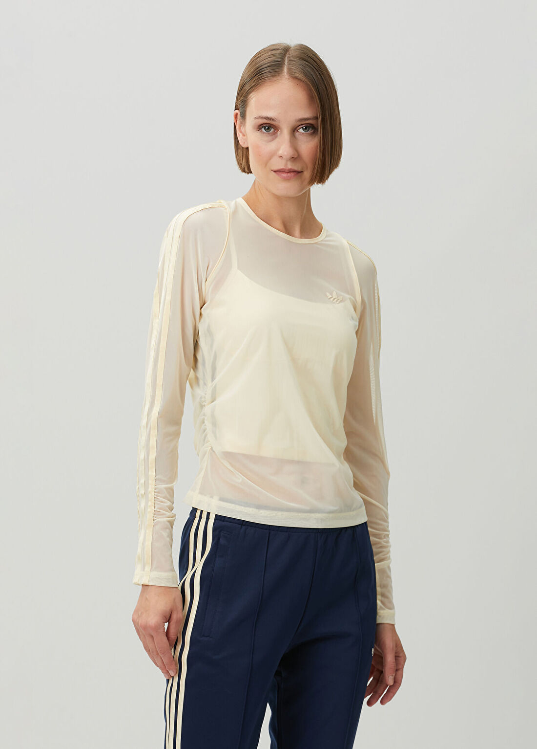 Adidas Originals Vanilya Uzun Kol Spor Üst görsel 3