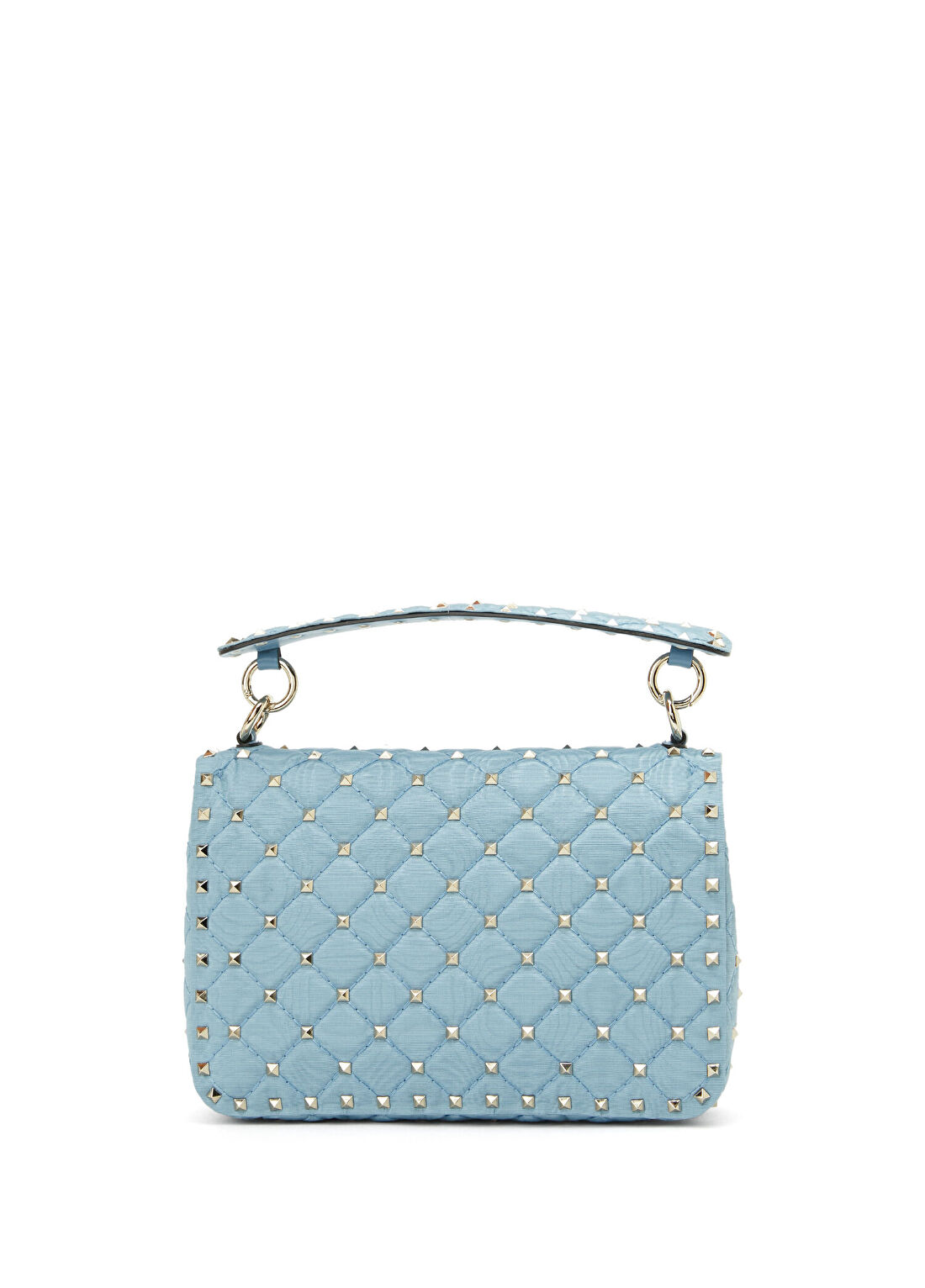 Valentino Garavani Rockstud Spike Medium Siyah Kadın Omuz Çantası görsel 4